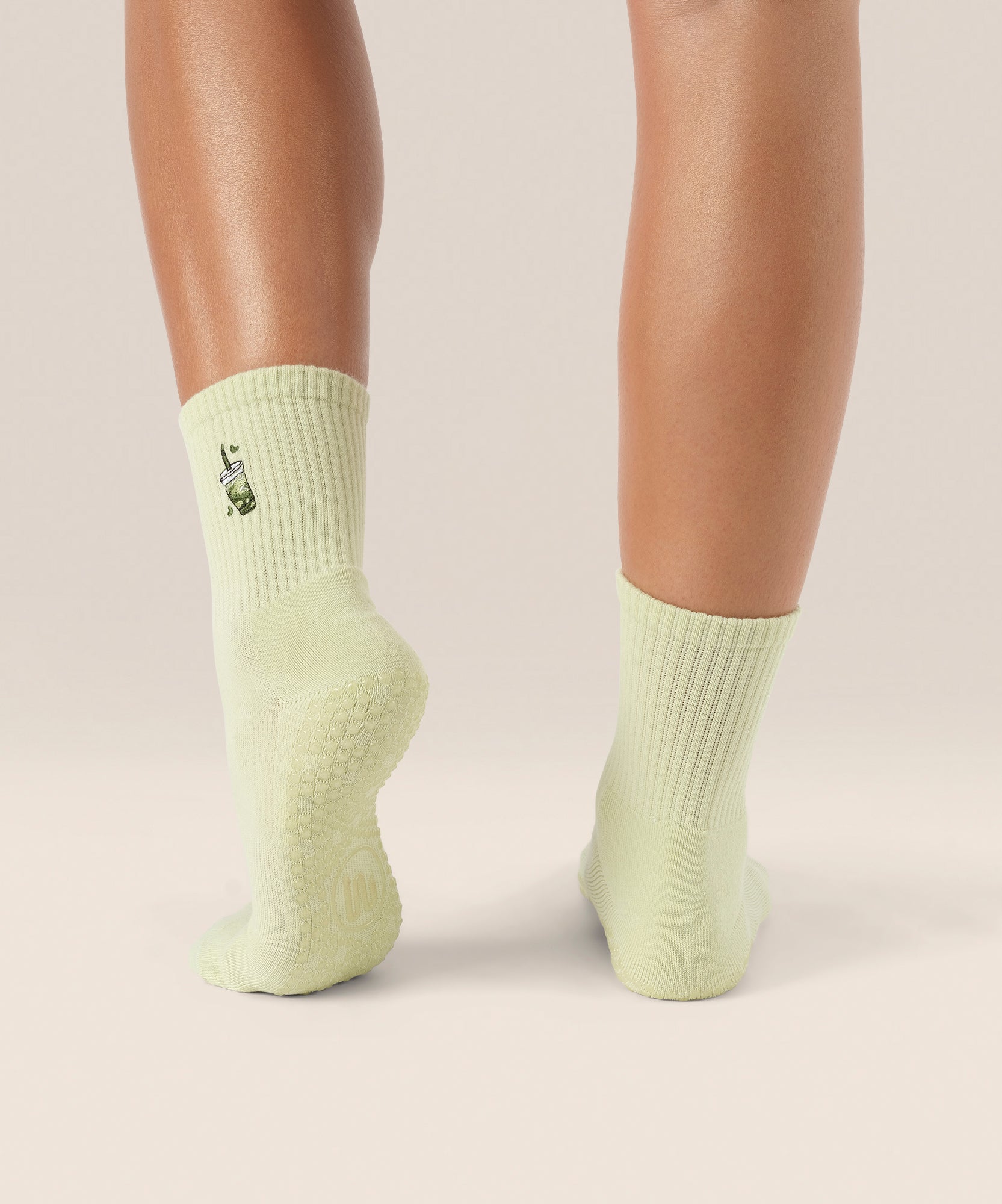 Crew Grip Socks - Matcha Lover