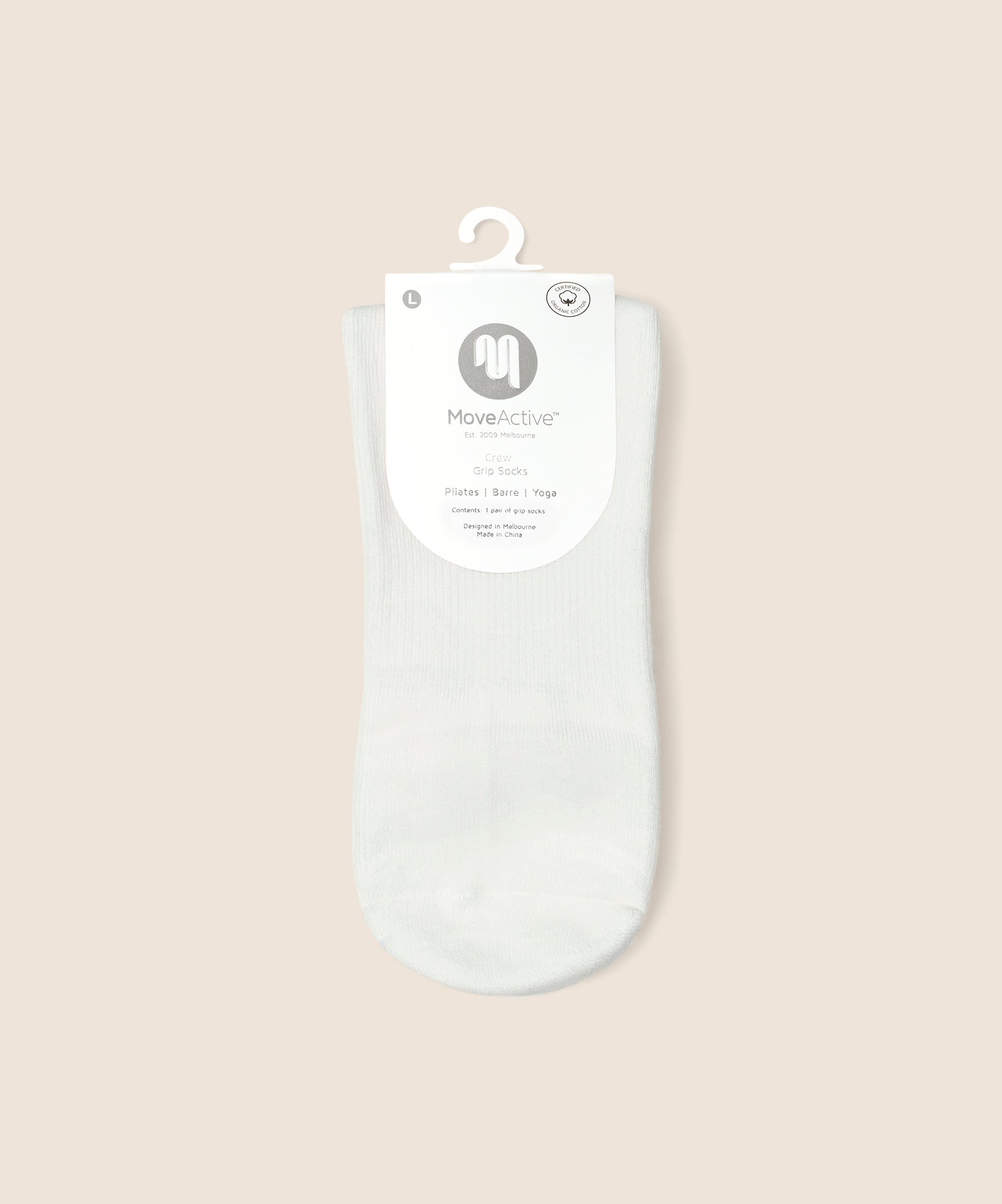 Crew Non Slip Grip Socks - Meadow Bloom