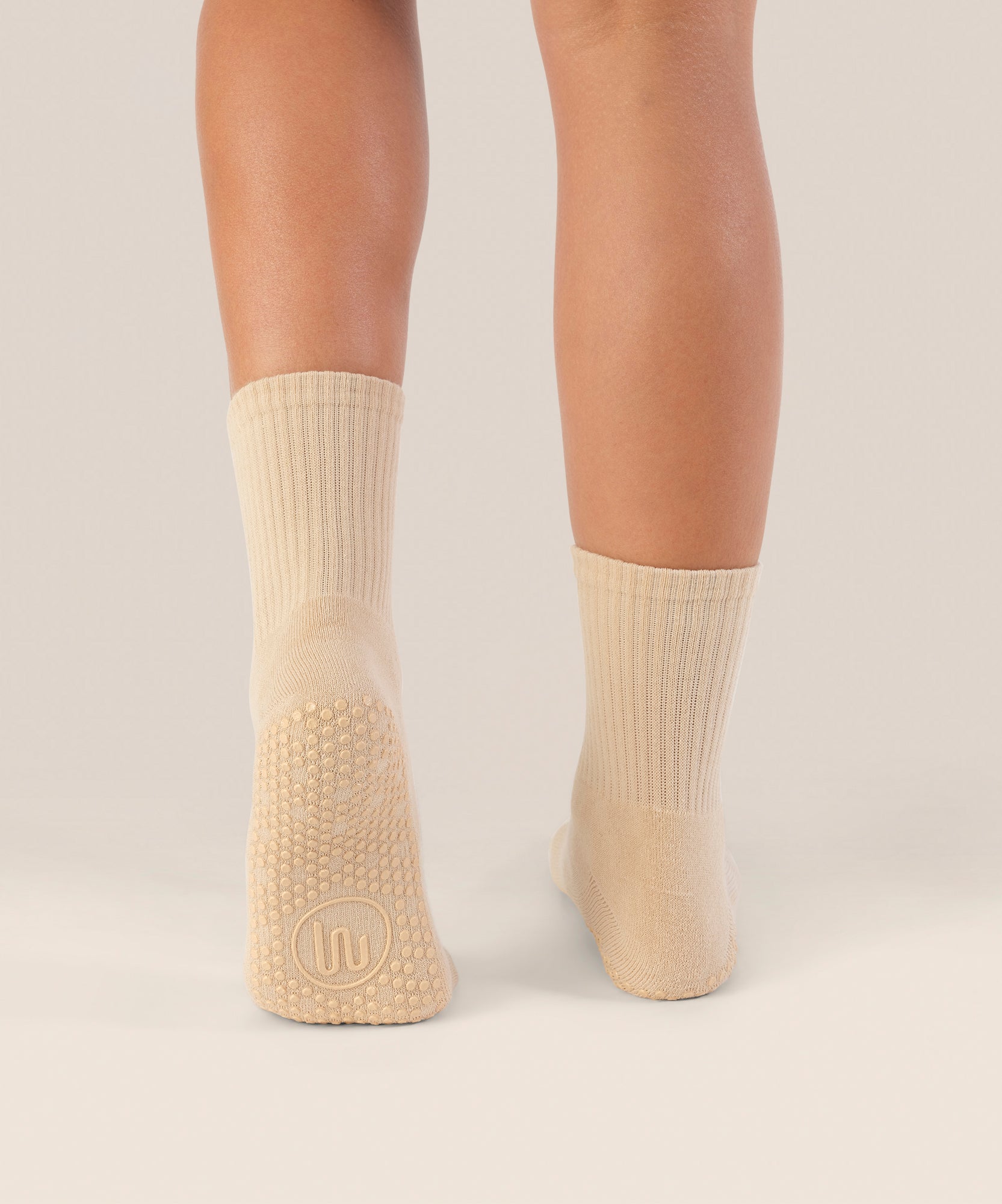 Crew Grip Socks - Almond