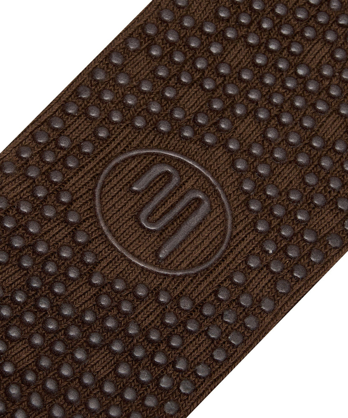 Scrunch Grip Socks - Chocolate