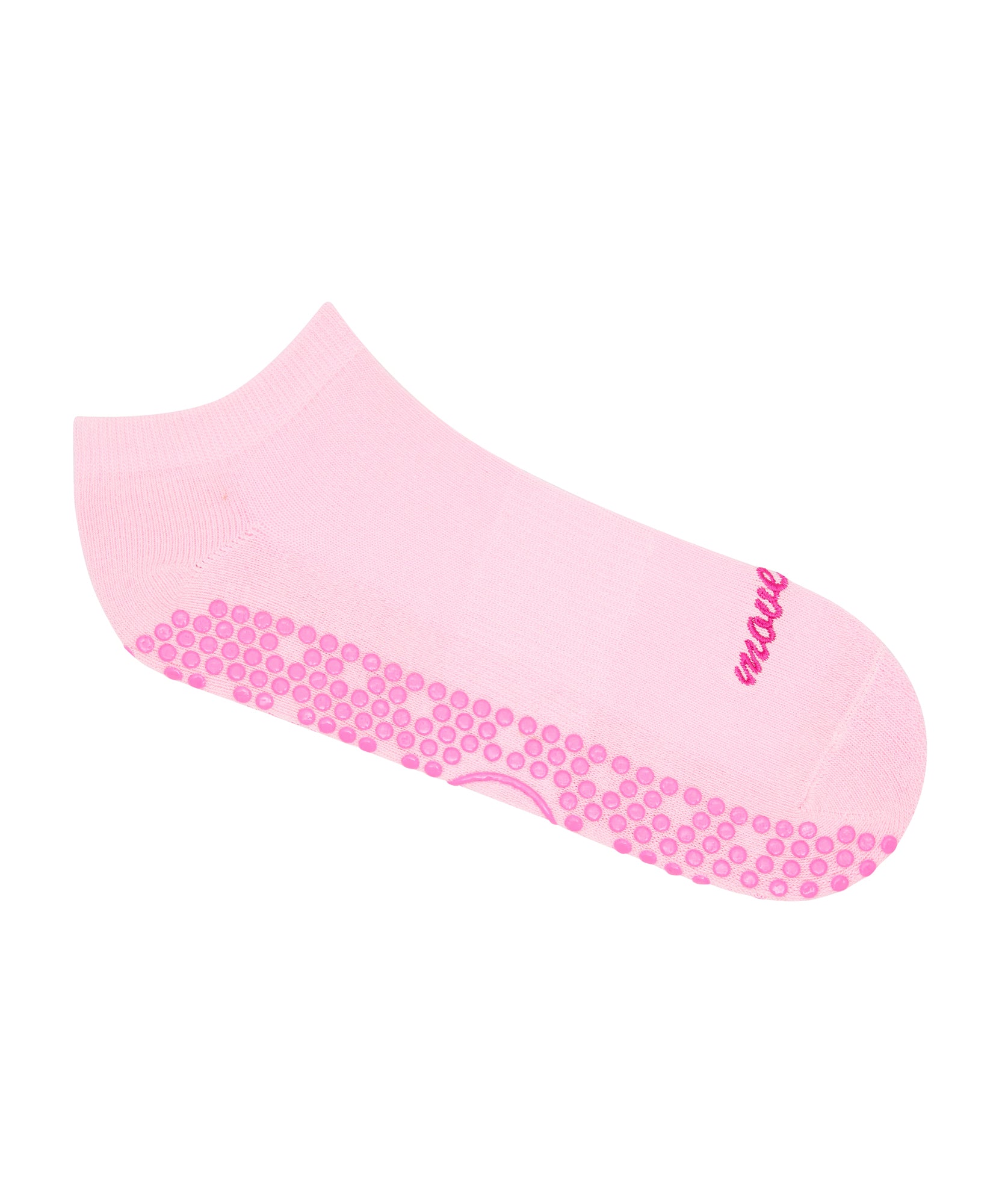 Classic Low Rise Grip Socks - Power Moves Pink