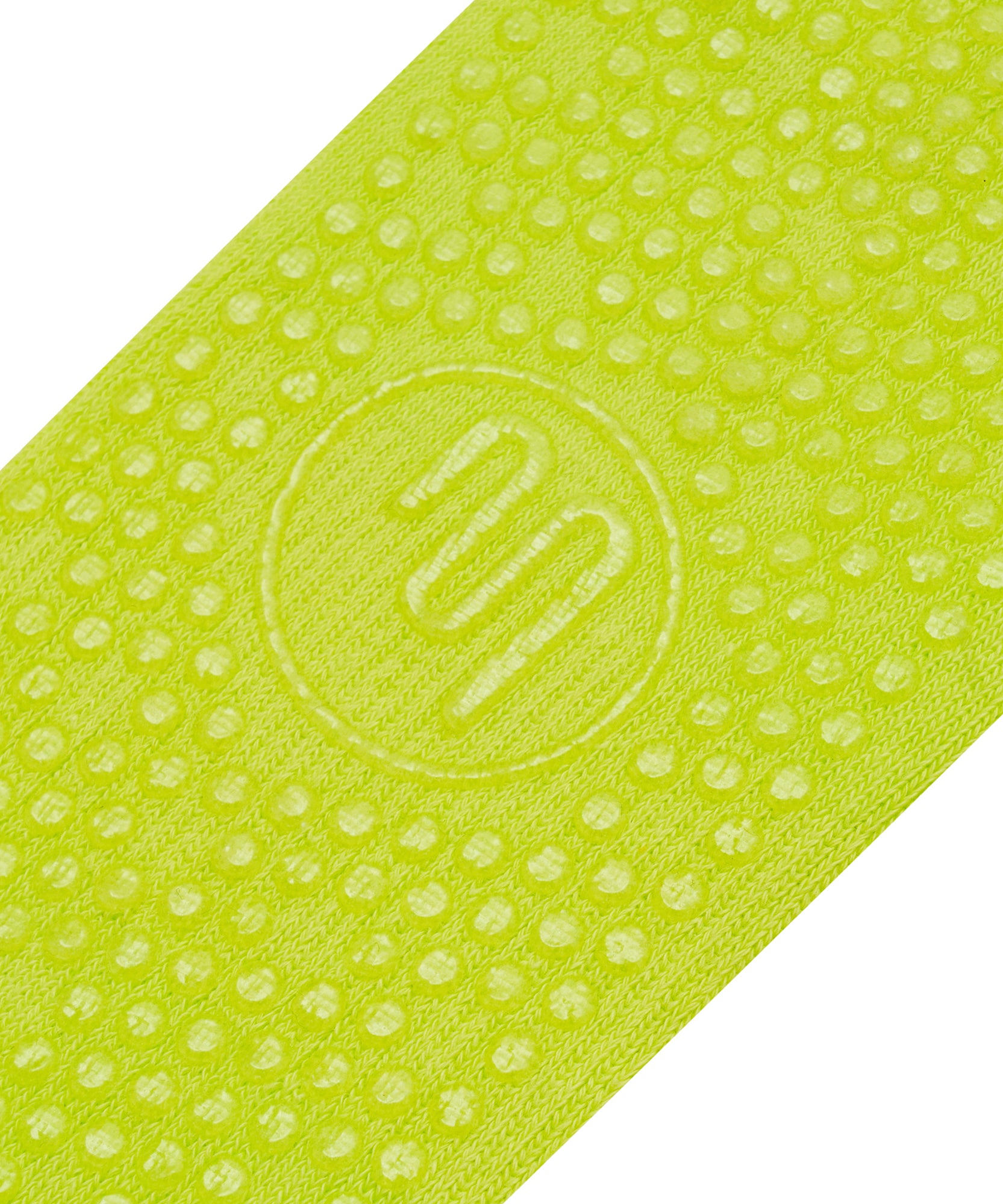 Scrunch Non Slip Grip Socks - Lime High