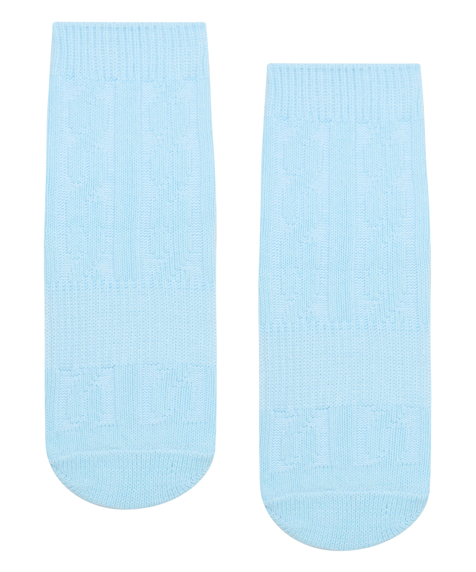 Crew Non Slip Grip Socks - Cable-Knit Ice
