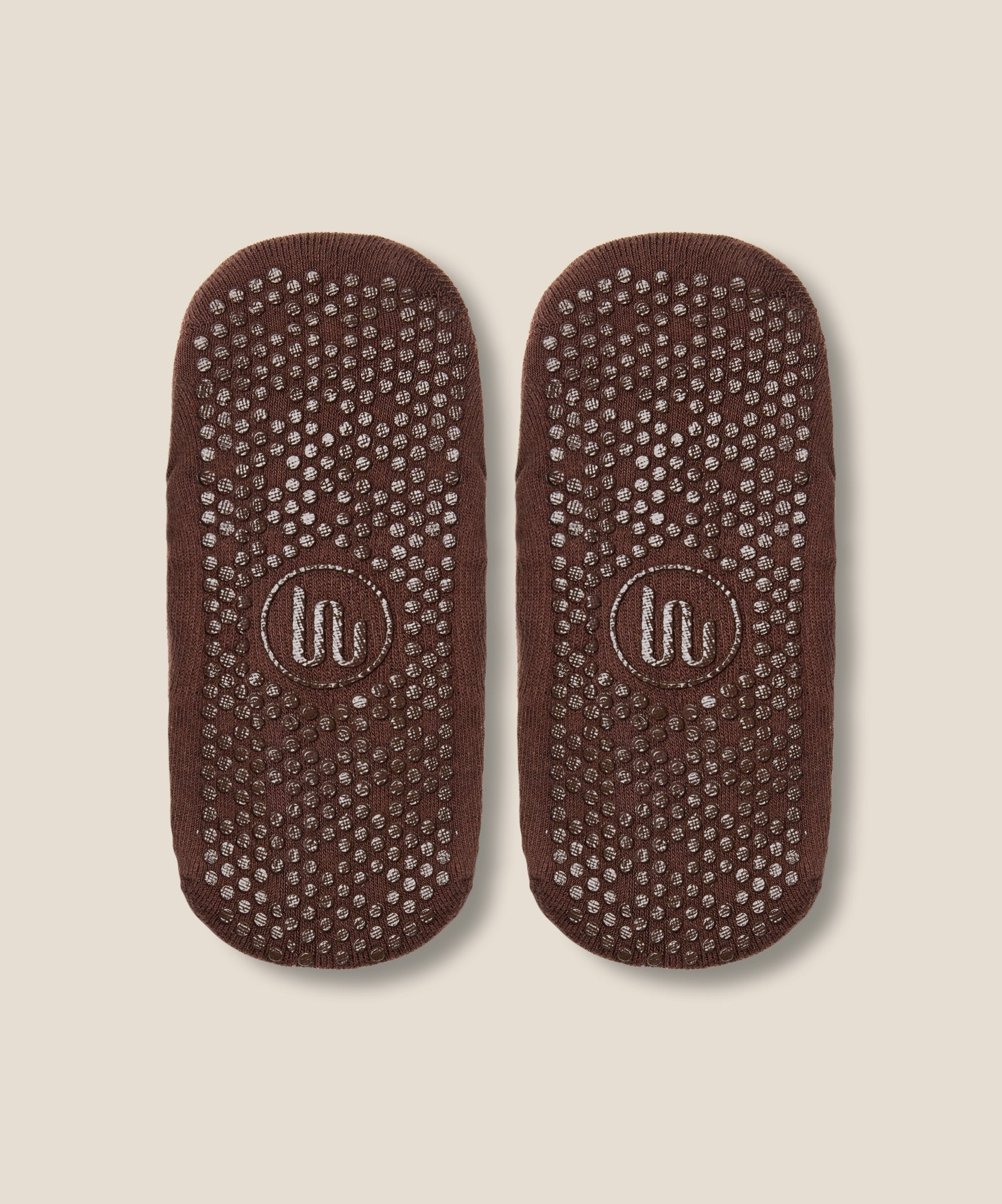 Ballet Grip Socks - Espresso