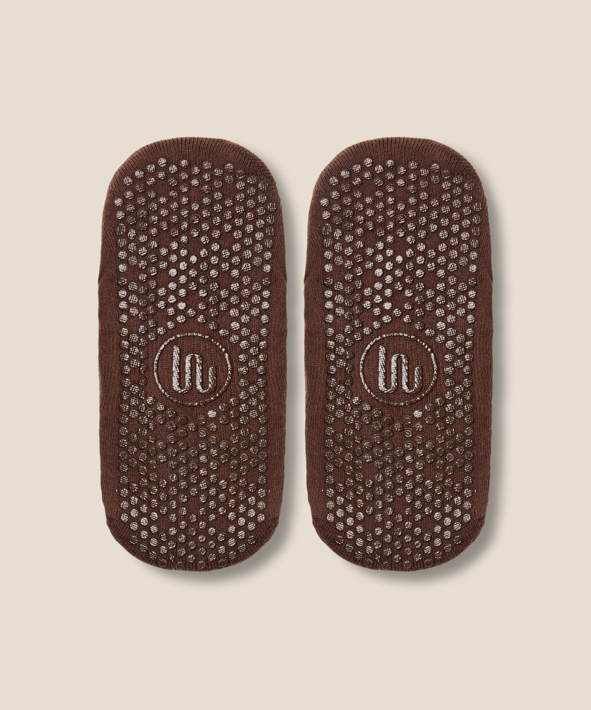 Ballet Grip Socks - Espresso