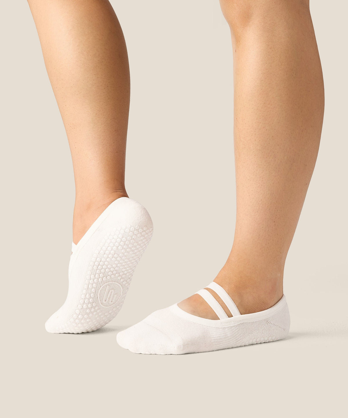 Ballet Grip Socks - Ivory