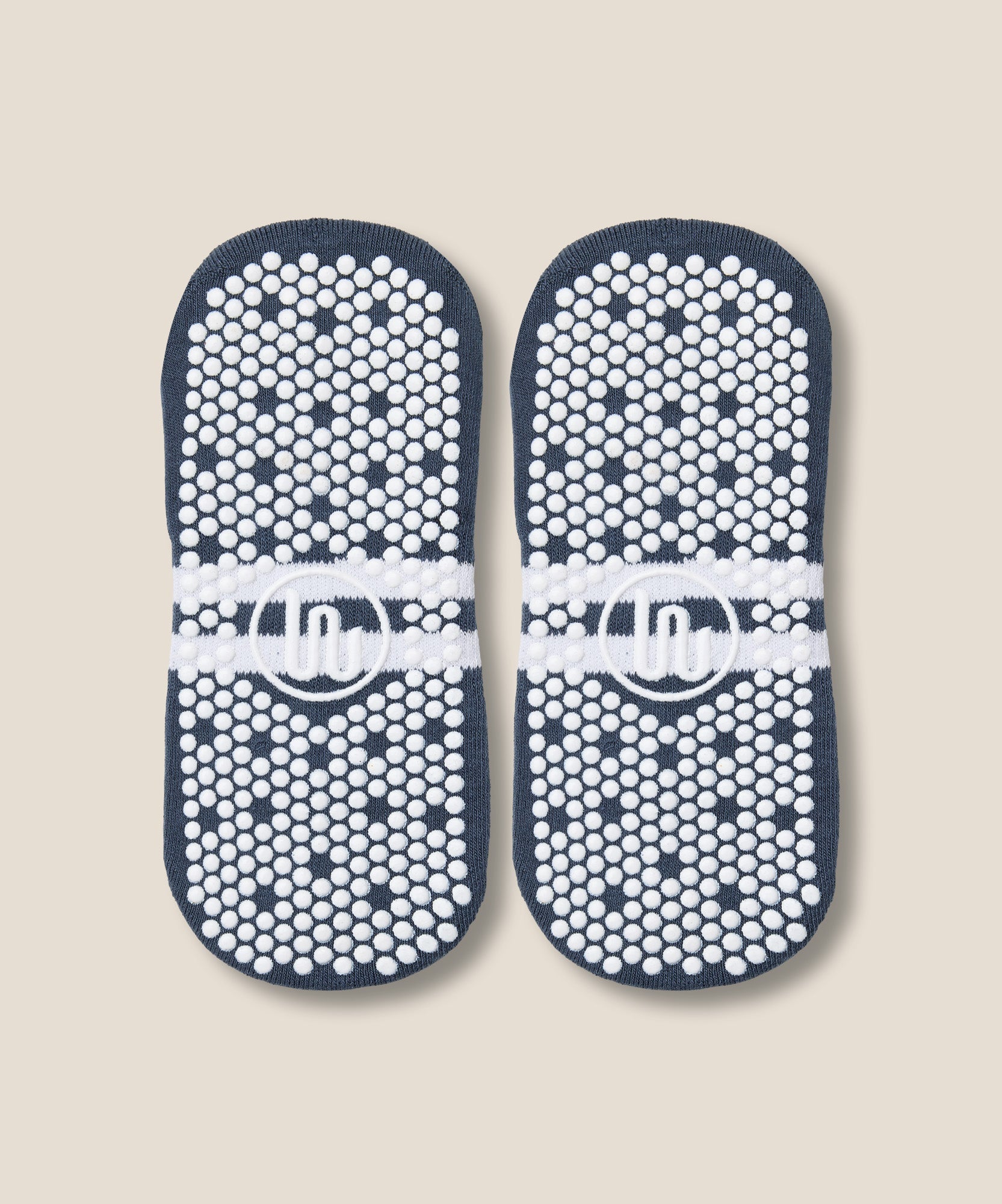 Low Rise Grip Socks - French Navy
