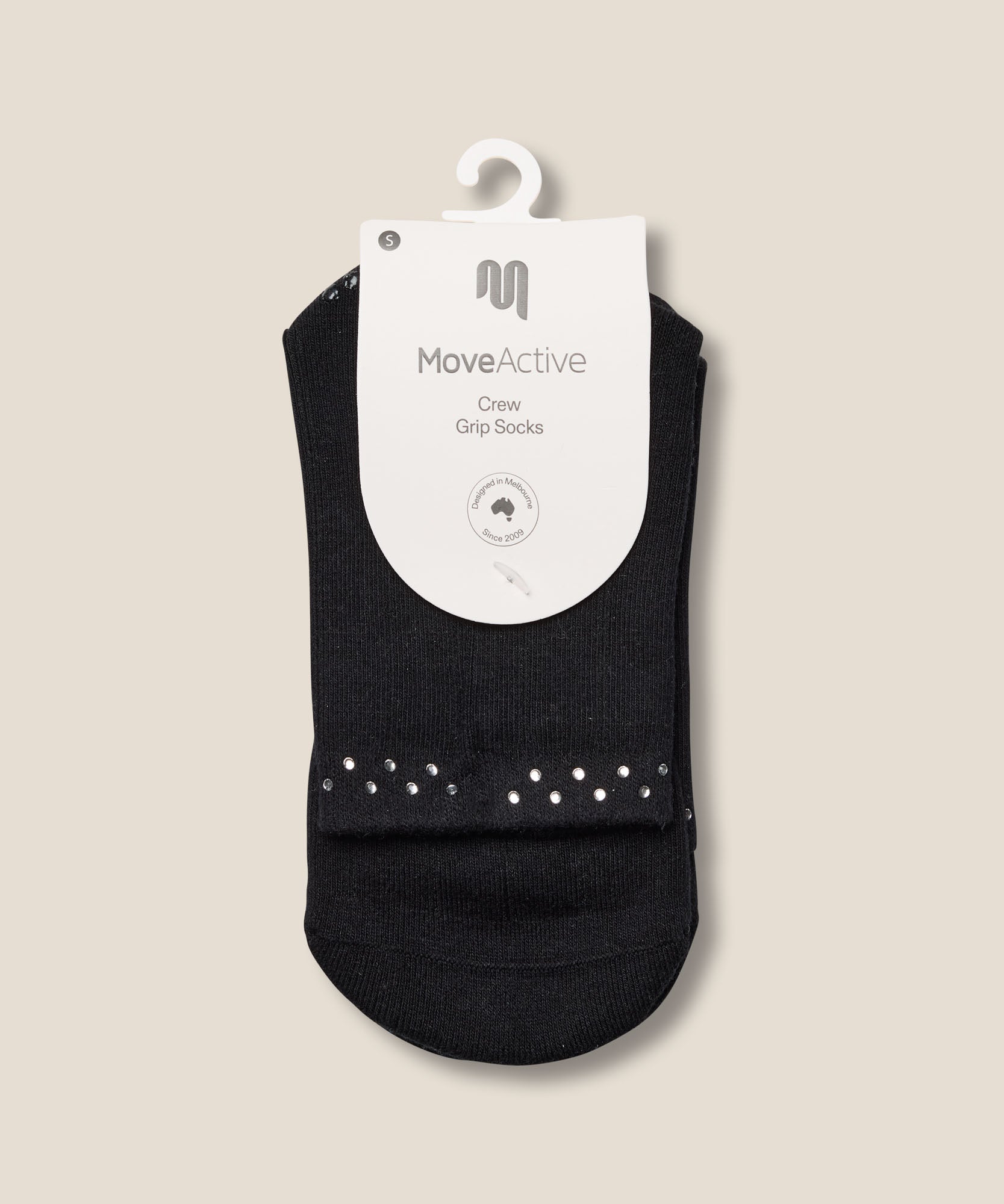 Crew Grip Socks - Gem Black