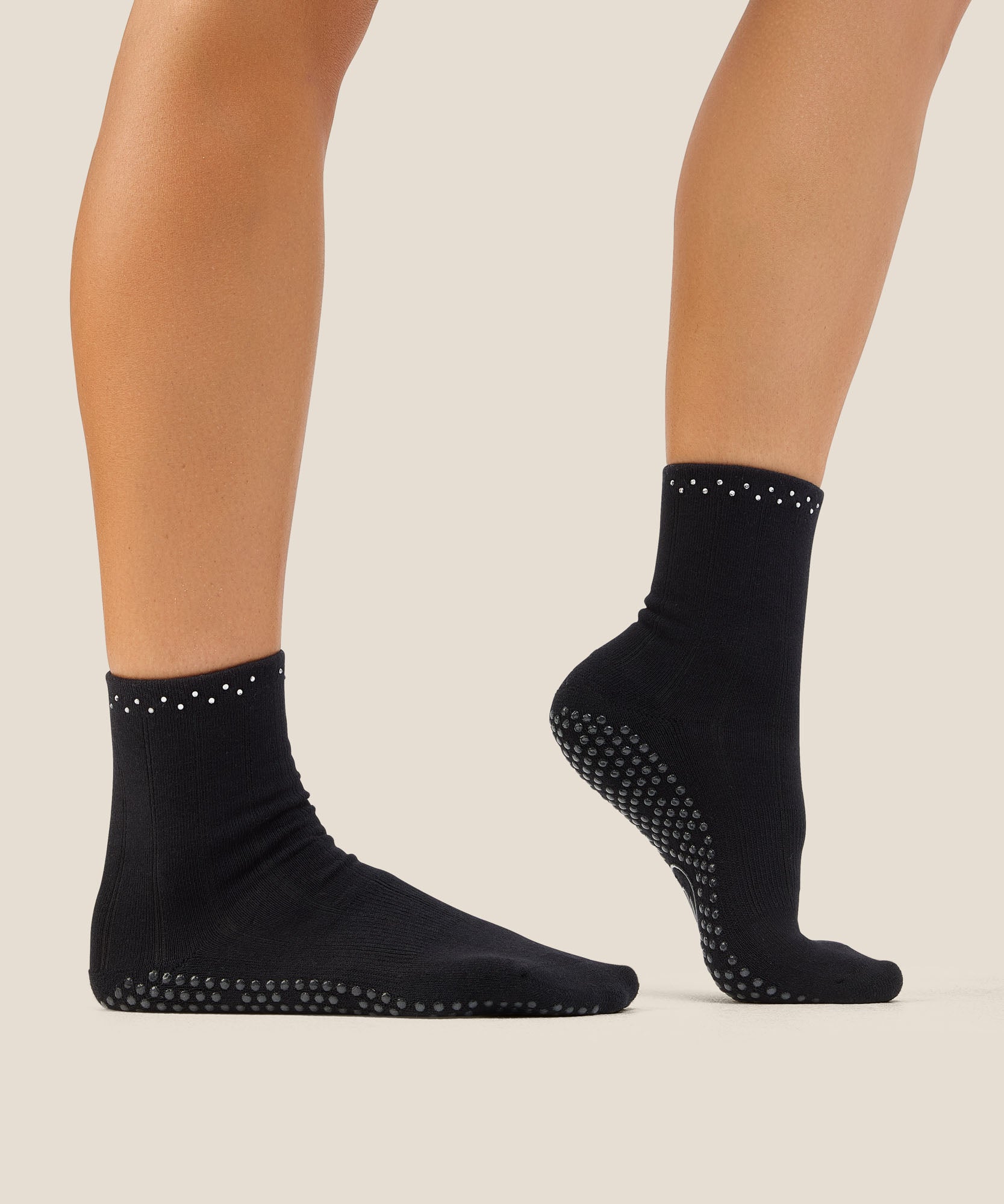Crew Grip Socks - Gem Black