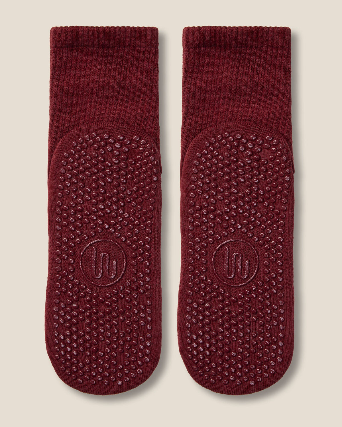 Crew Grip Socks - Cabernet