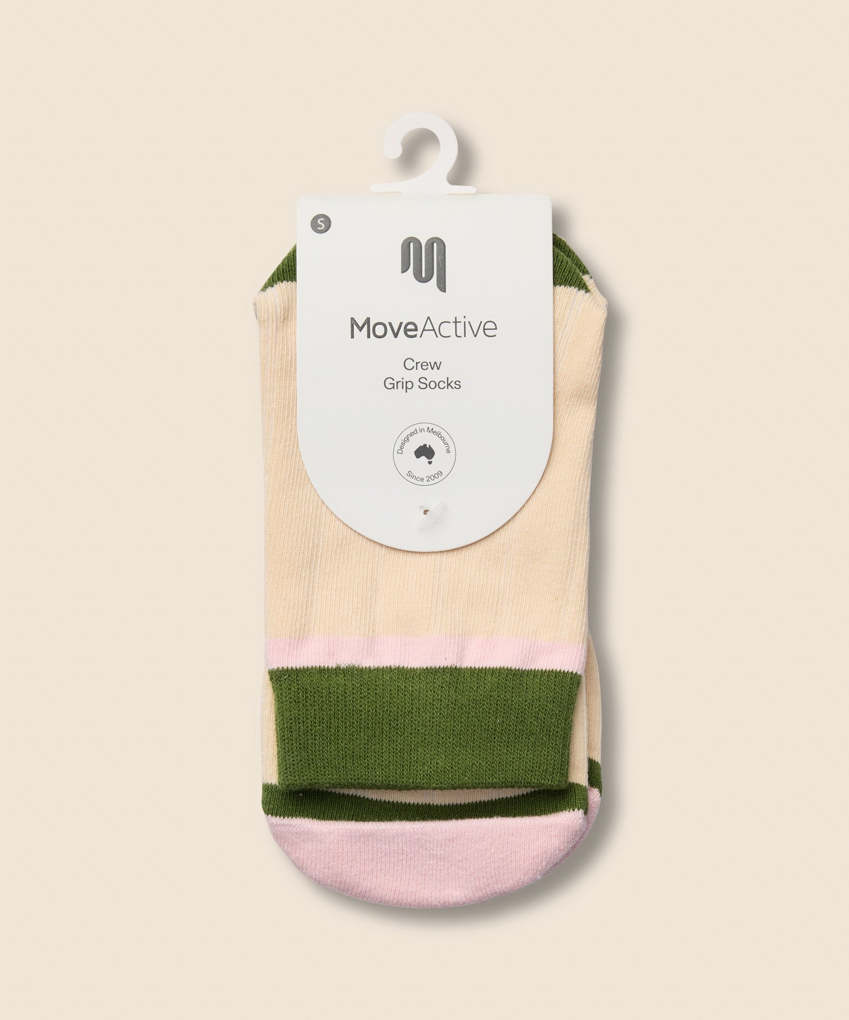 Crew Grip Socks - Cottage Stripe