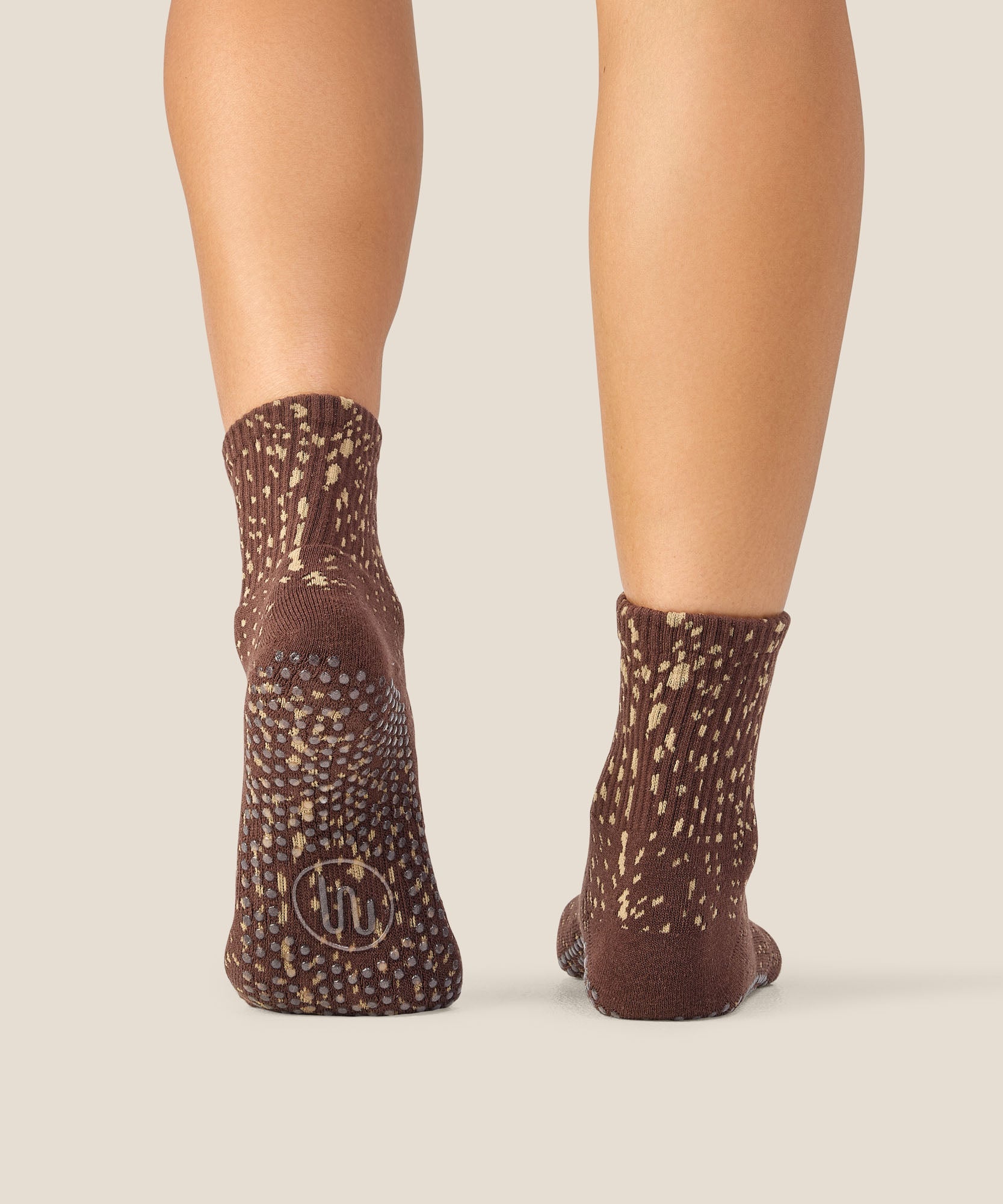 Crew Grip Socks - Fawn Espresso