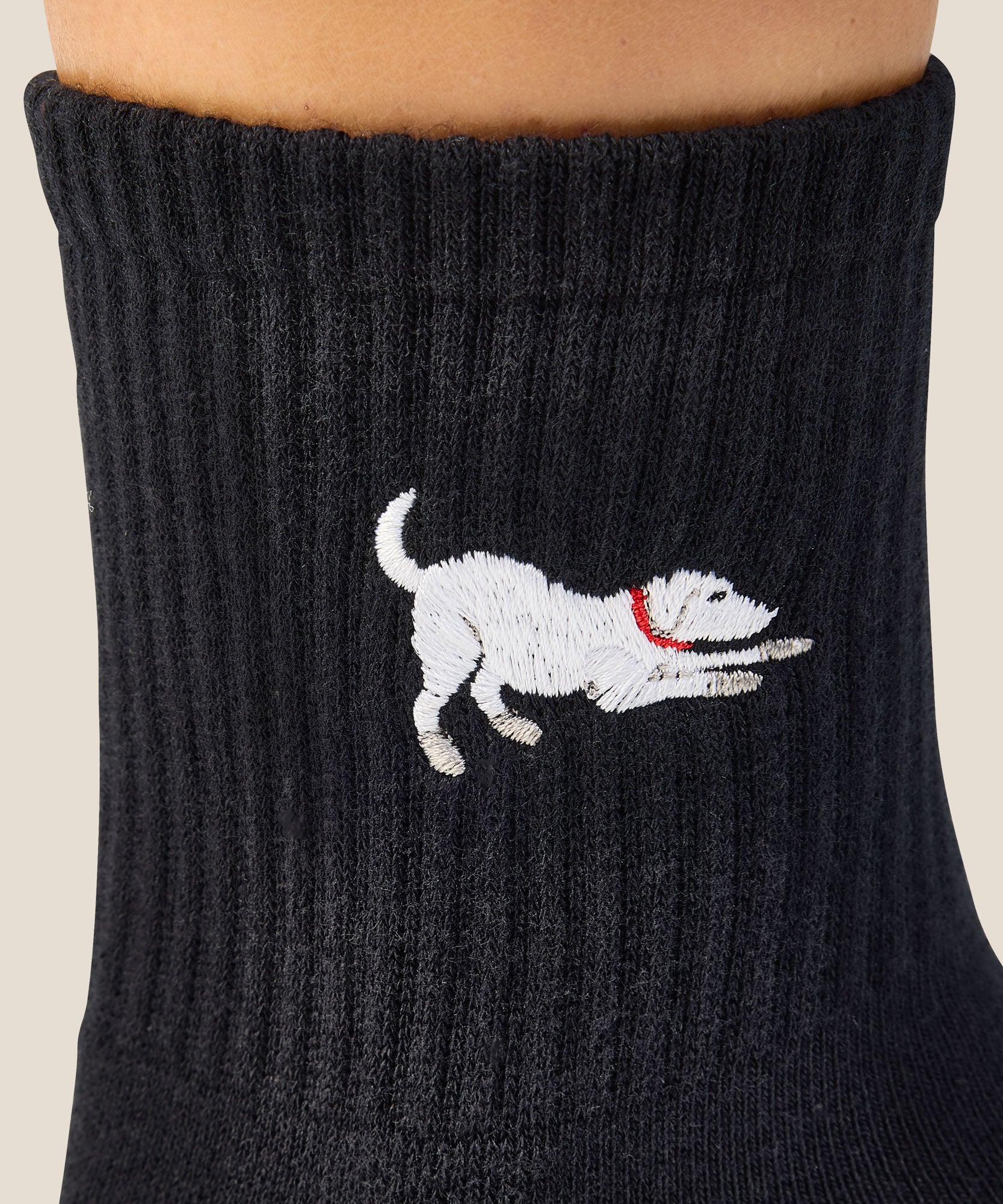 Crew Grip Socks - Labrador Black