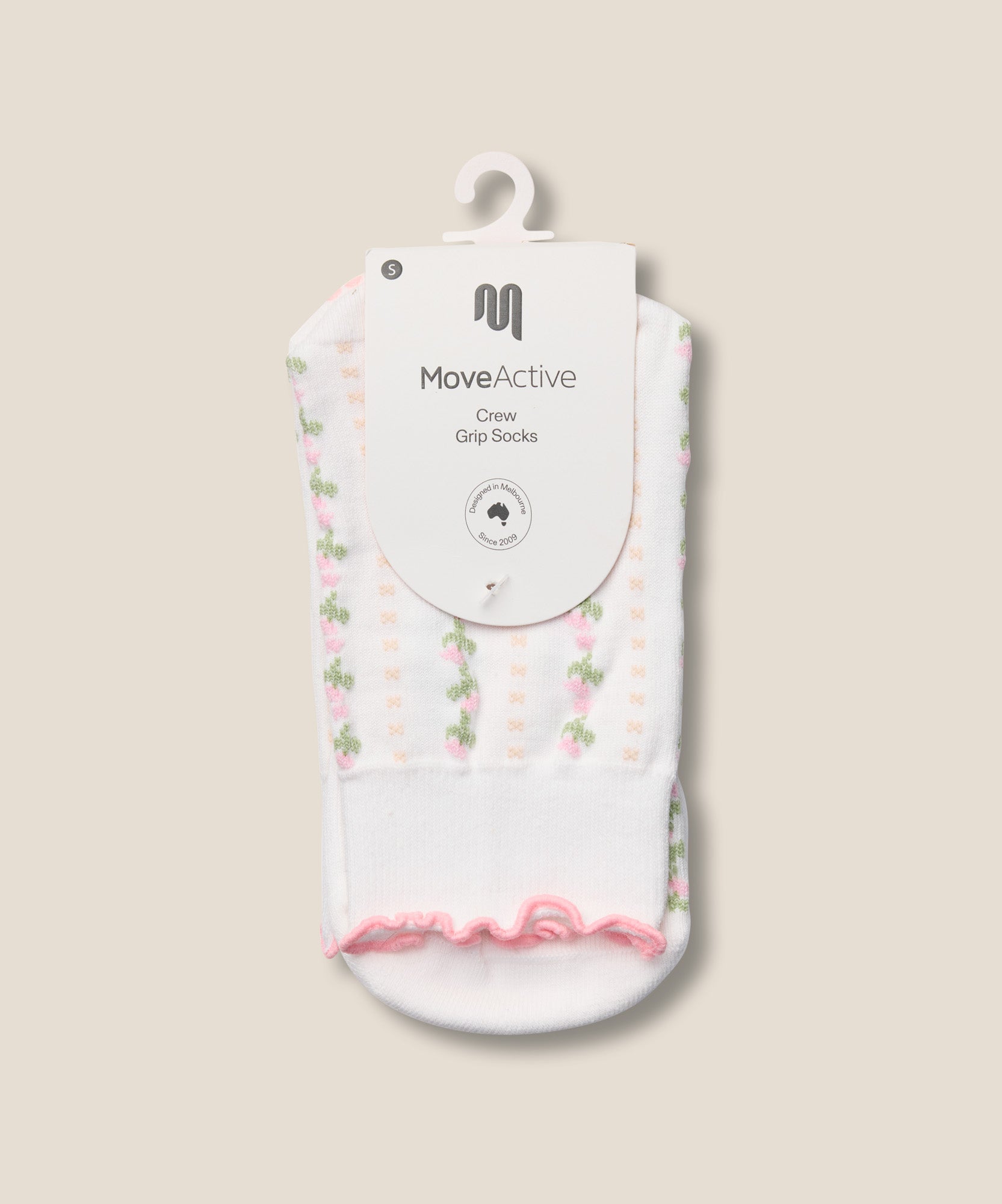 Crew Grip Socks - Wildflower Vine