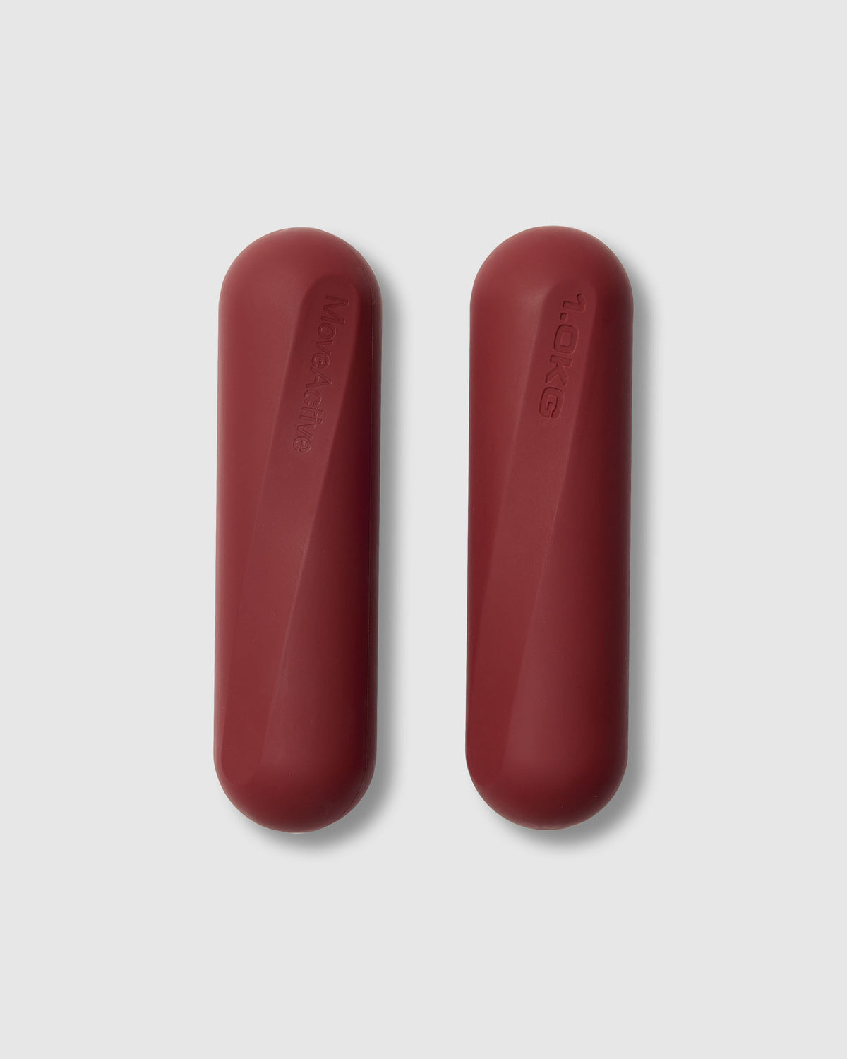 Hand Weight Bars - Cabernet 1kg