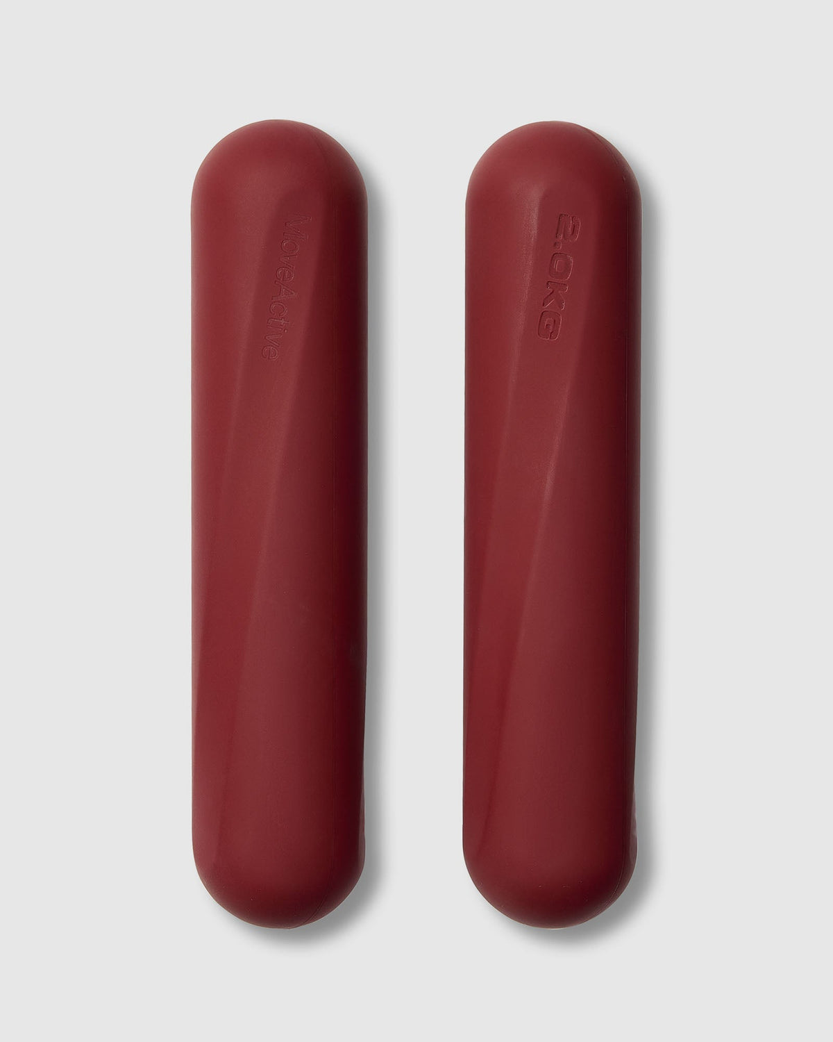 Hand Weight Bars - Cabernet 2kg