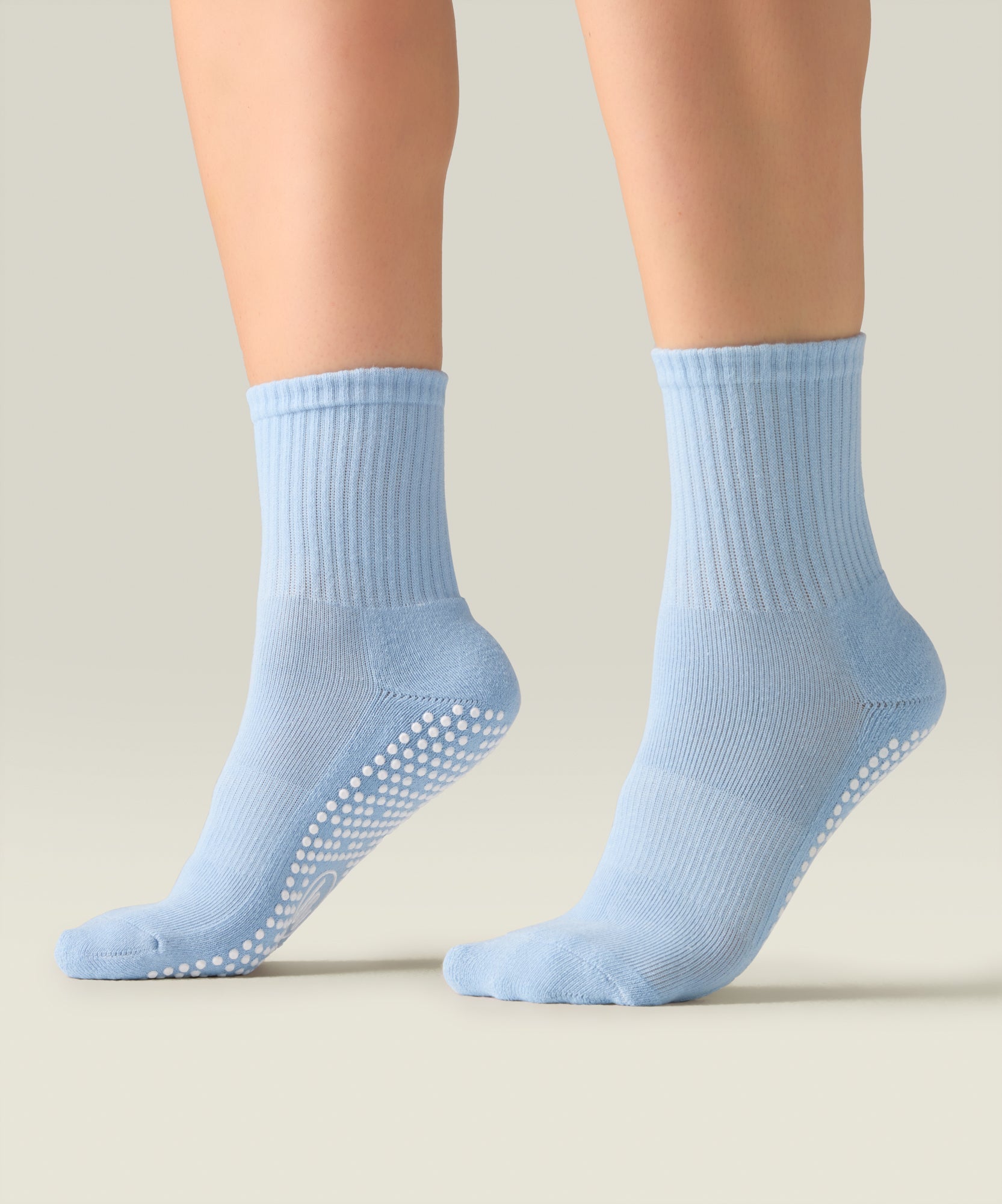 Crew Grip Socks - Powder Blue