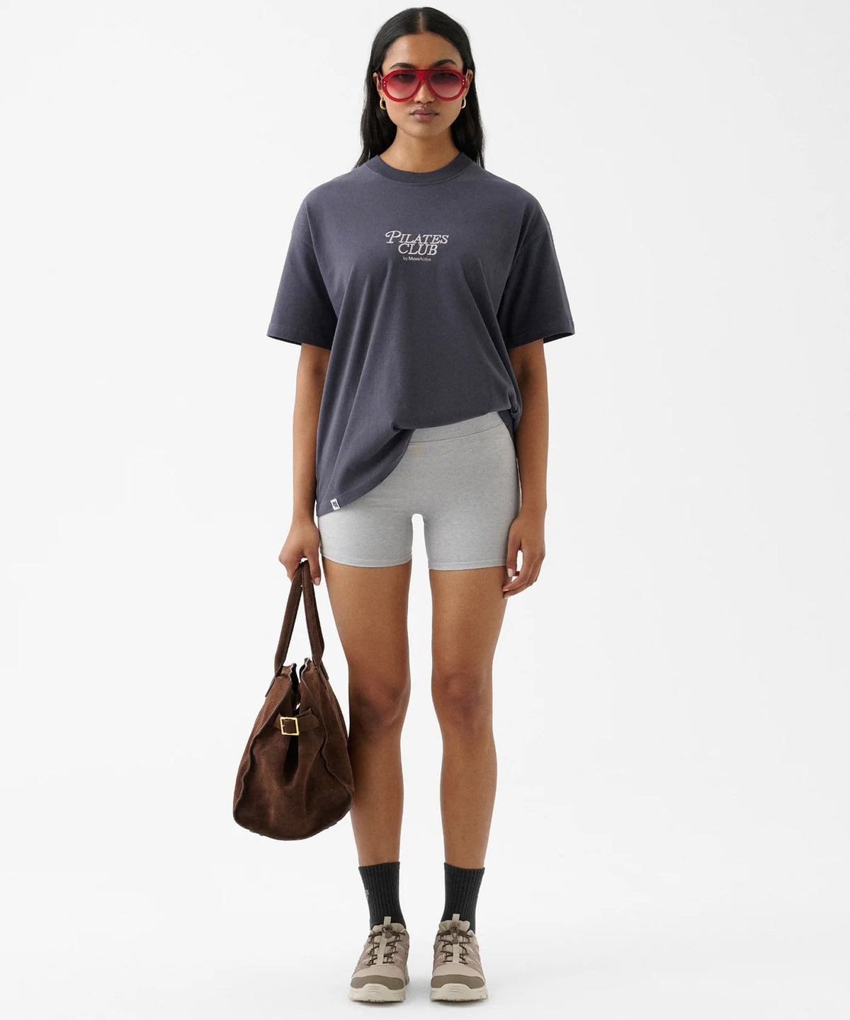Pilates Club Tee - Ink