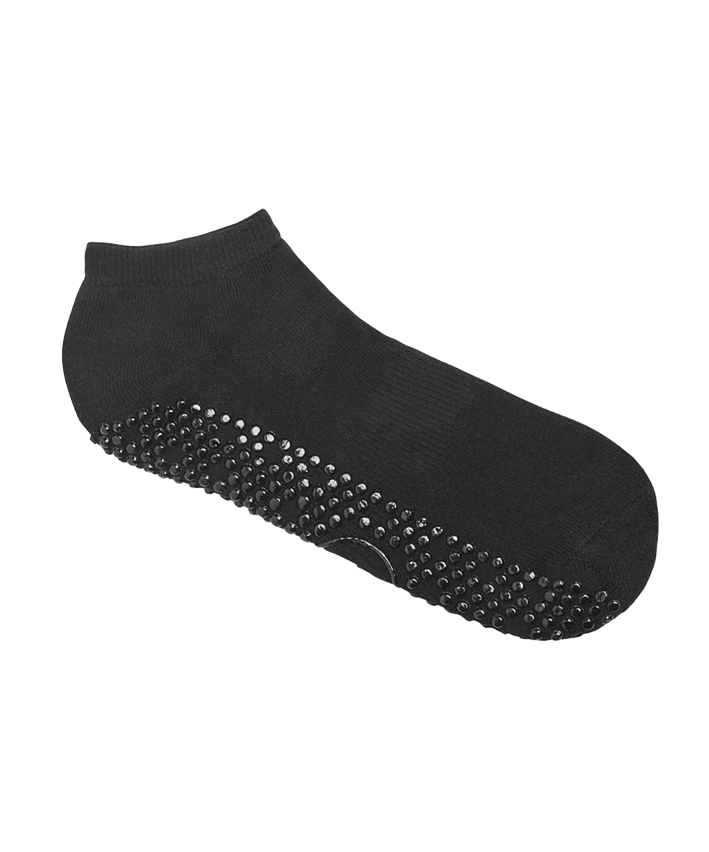 Classic Low Rise Grip Socks - Classic Black.