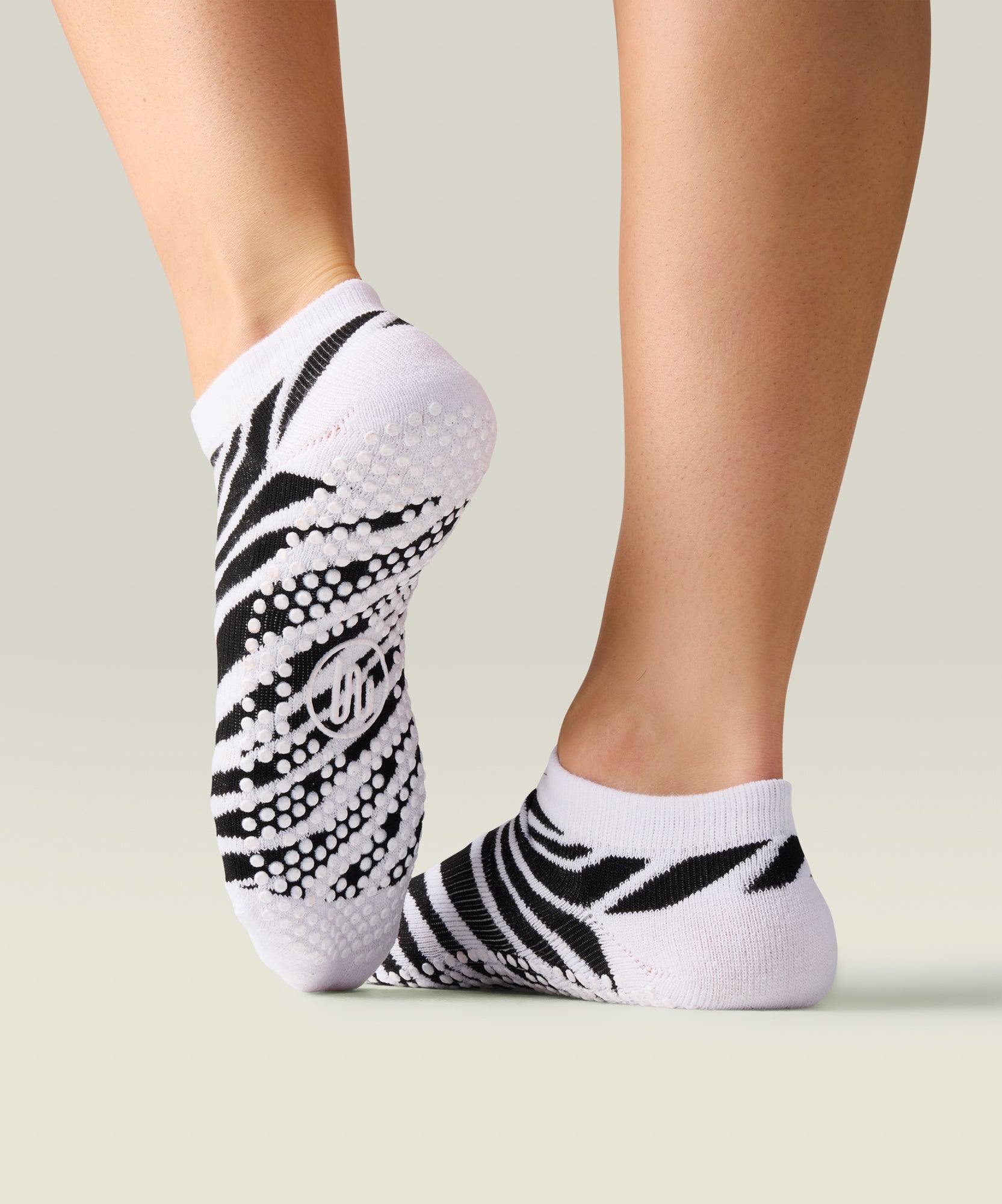 Classic Low Rise Grip Socks - Savanna Stripes