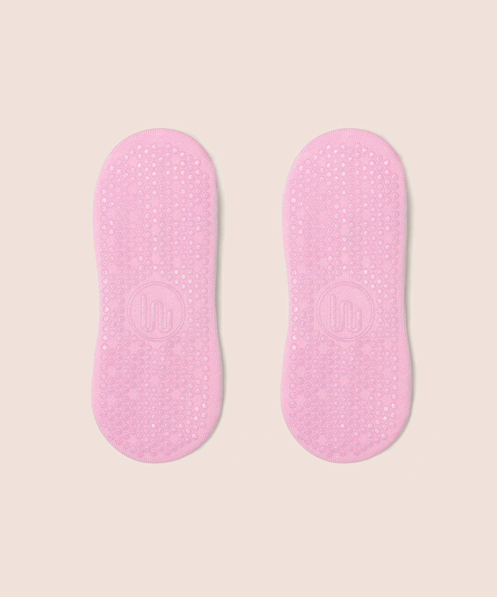 Classic Low Rise Grip Socks - Cool Pink