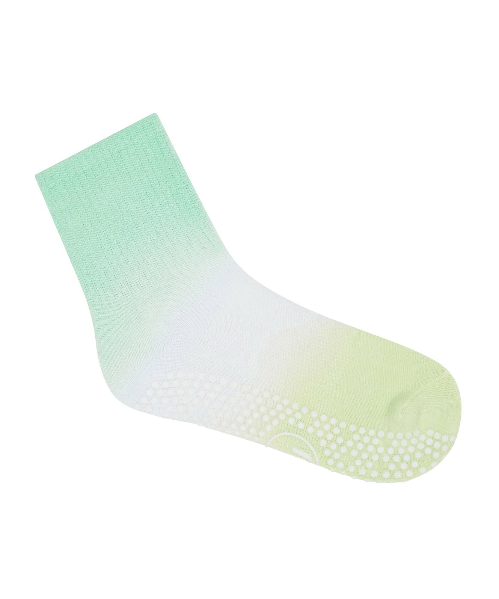 Close up of the non-slip sole of Crew Non Slip Grip Socks