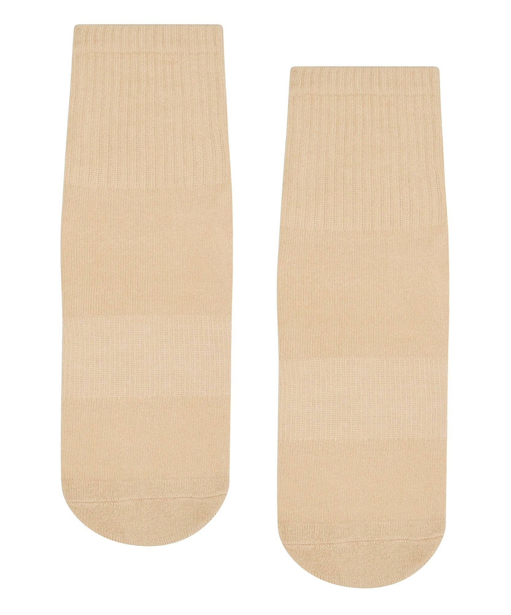 Crew Non Slip Grip Socks - Almond.