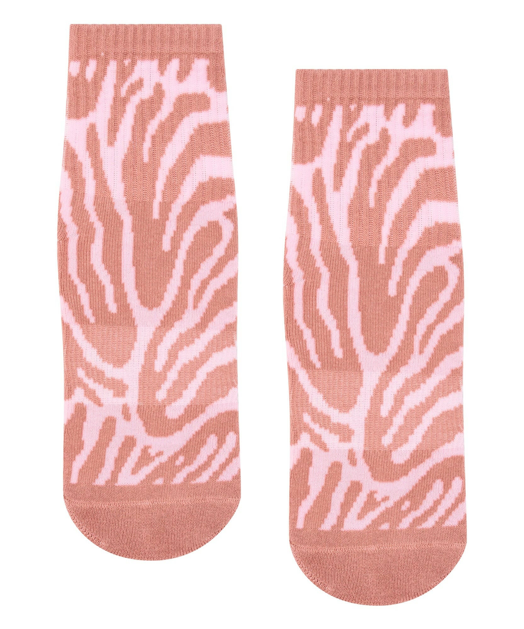 Crew Non Slip Grip Socks - Grapefruit Coral