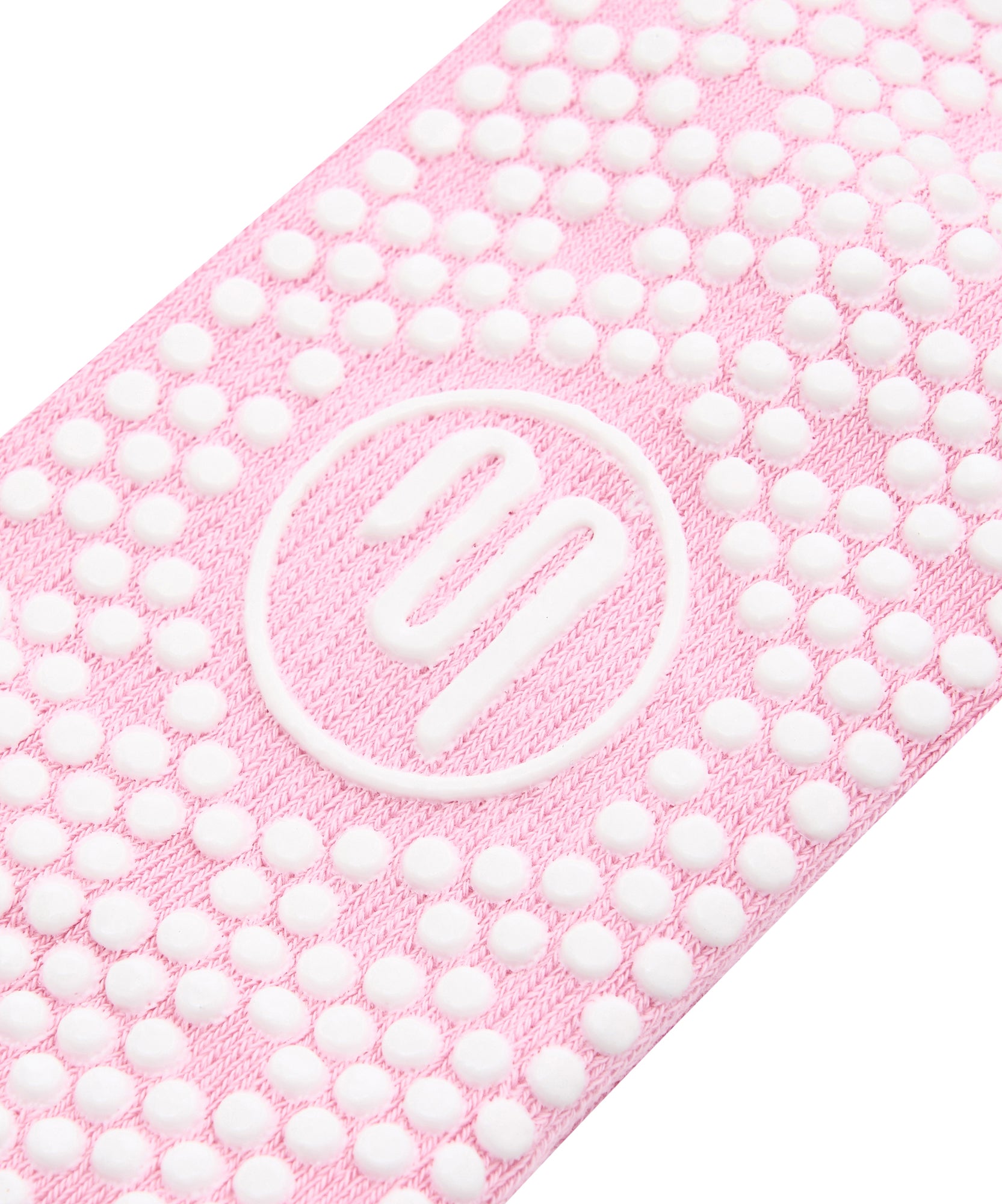 Crew Non Slip Grip Socks - Ribbed Sporty Pink