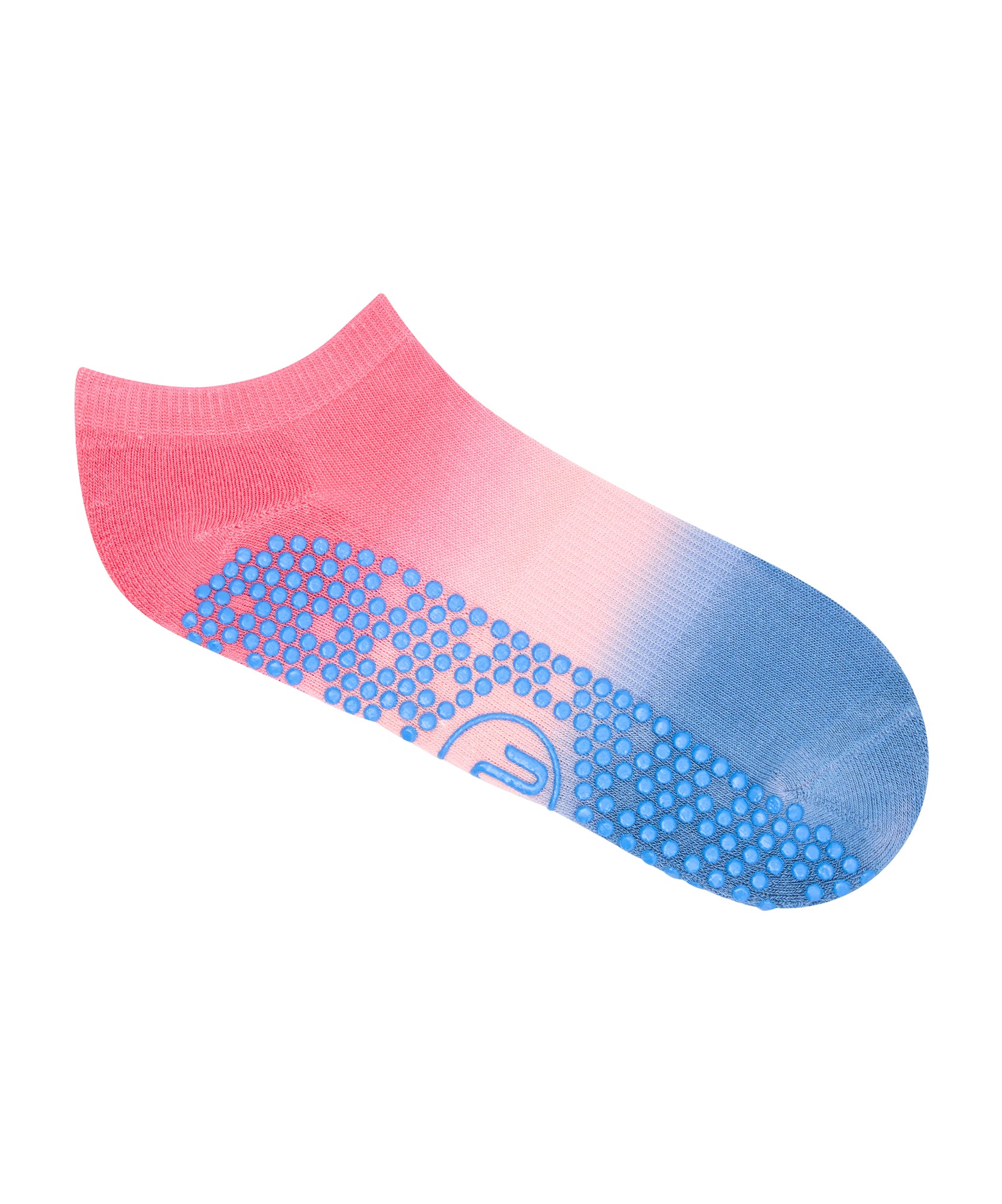 Classic Low Rise Grip Socks - Berry Sorbet Ombré