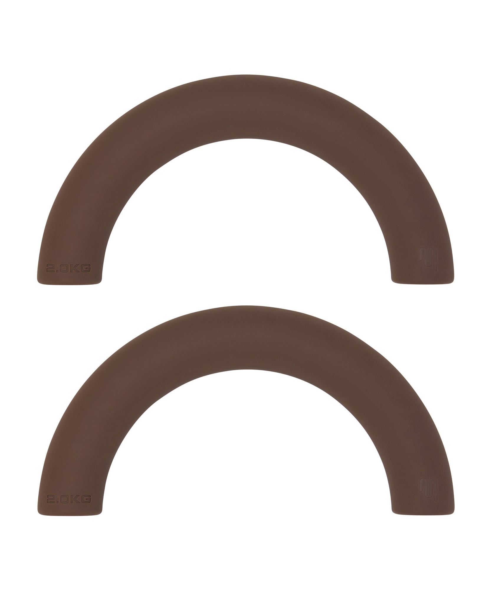Curved Weight Bars - Espresso 2kg