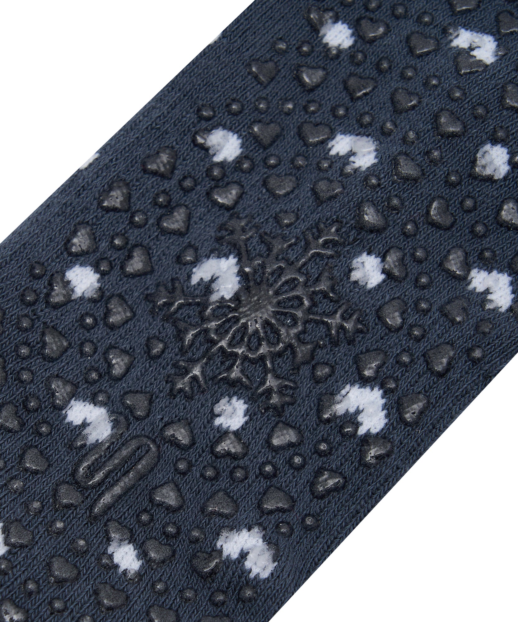 Classic Low Rise Grip Socks - Speckled French Navy