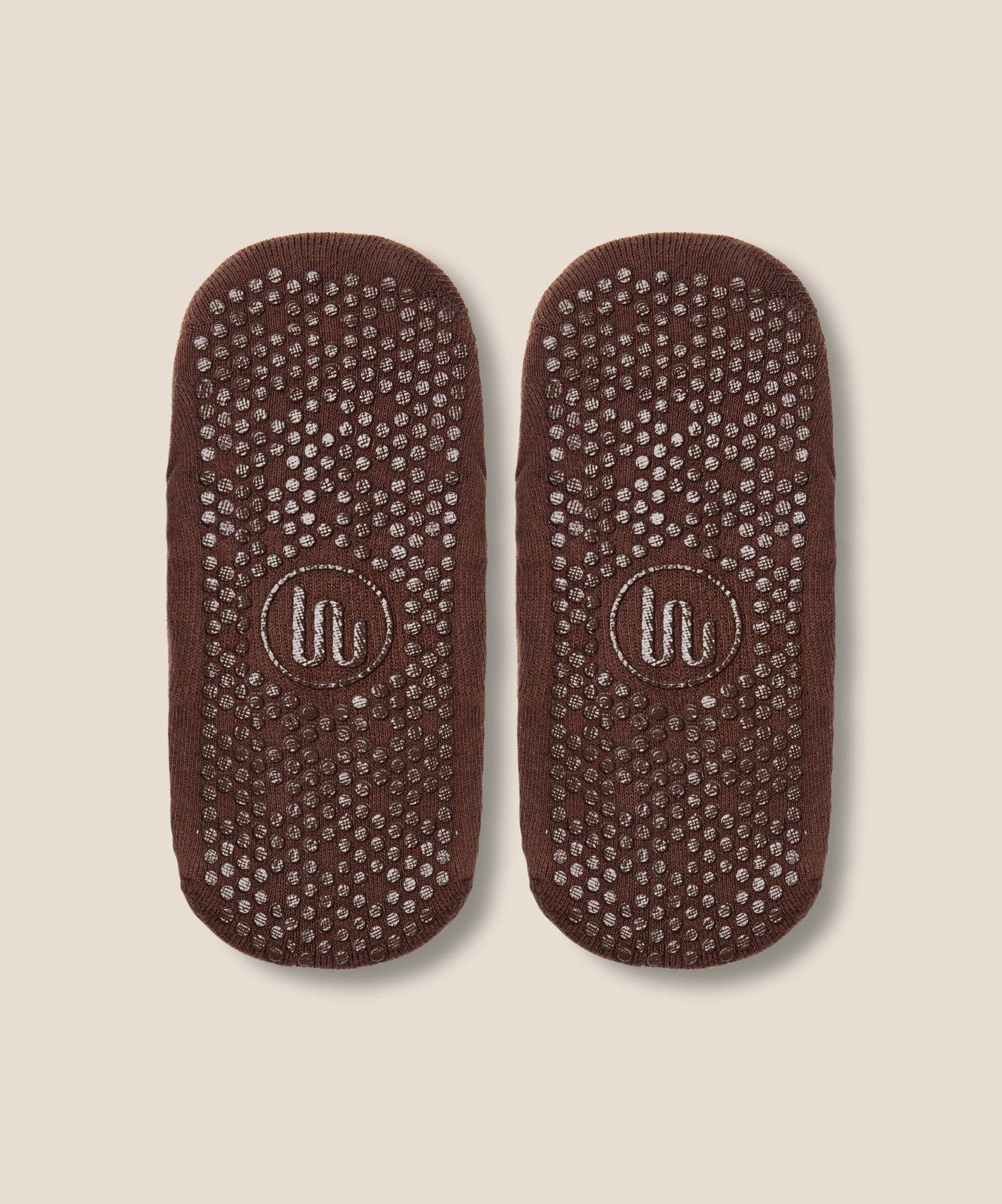 Ballet Grip Socks - Espresso