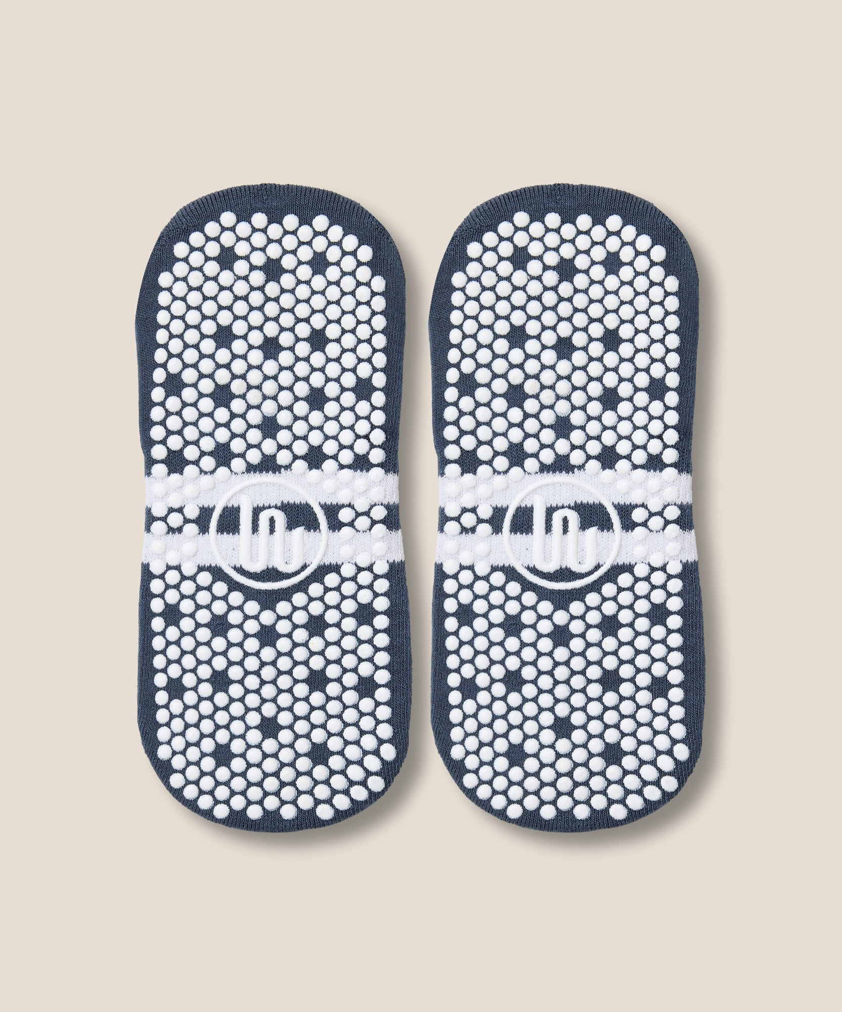 Low Rise Grip Socks - French Navy