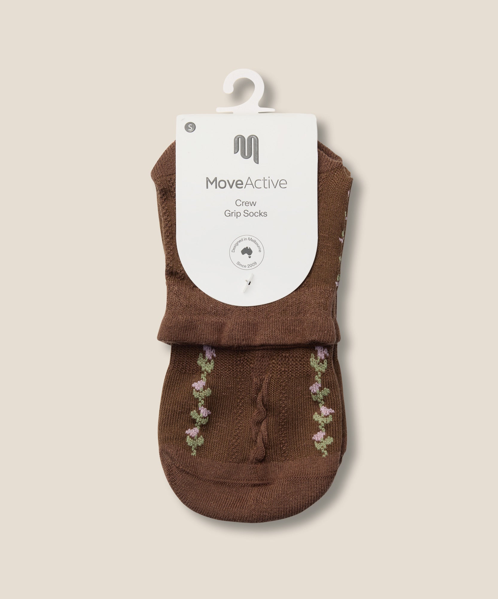 Crew Grip Socks - Vine Bark