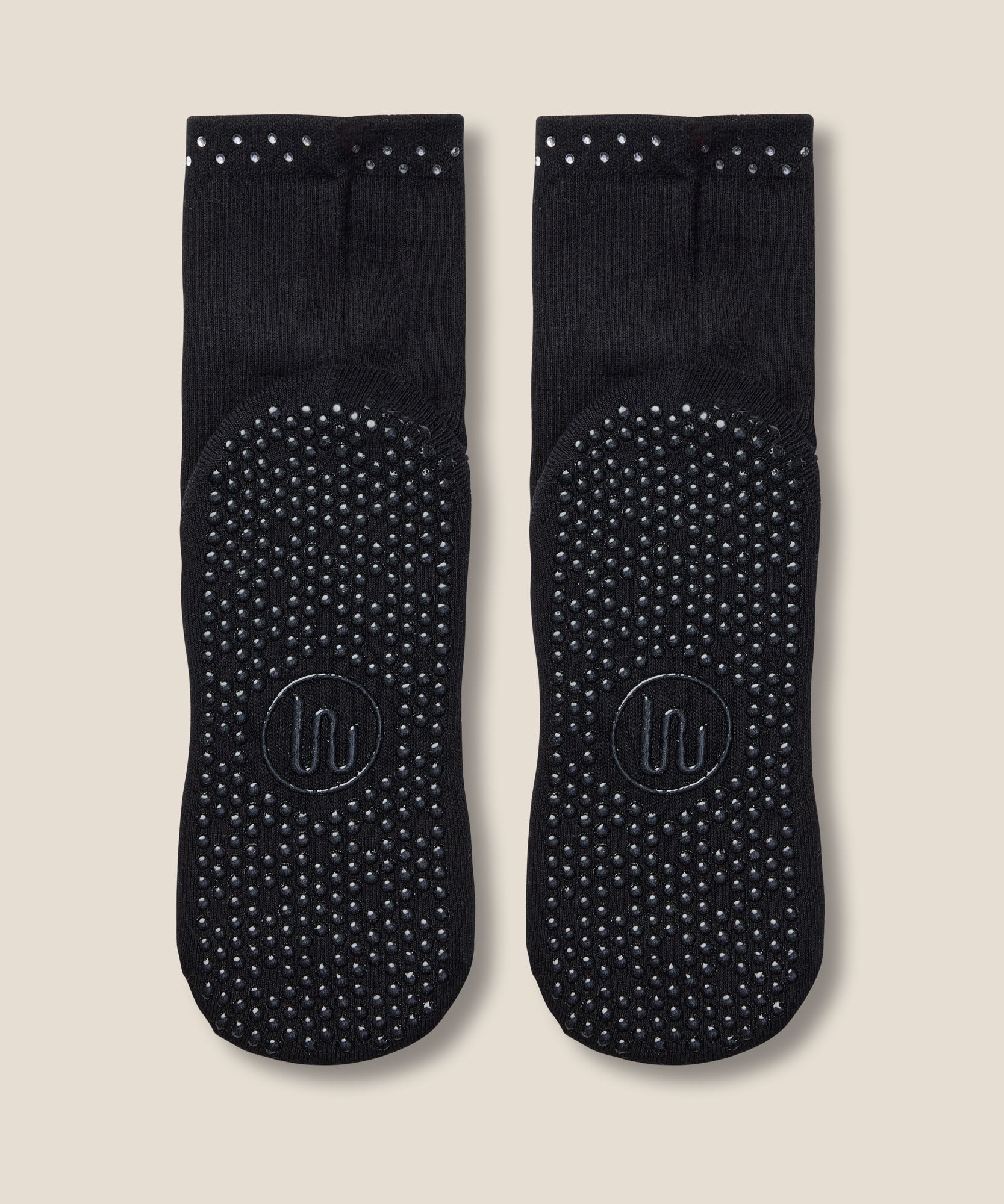 Crew Grip Socks - Gem Black