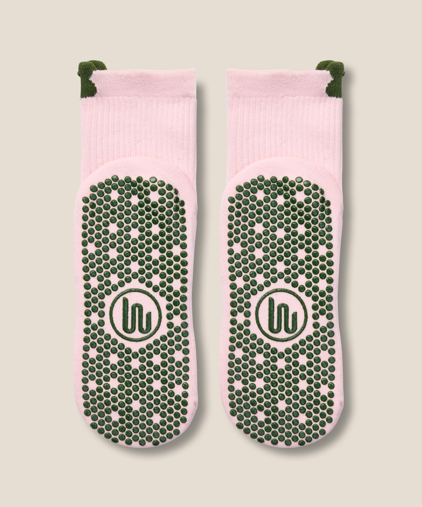 Crew Grip Socks - Flower Patch Blush