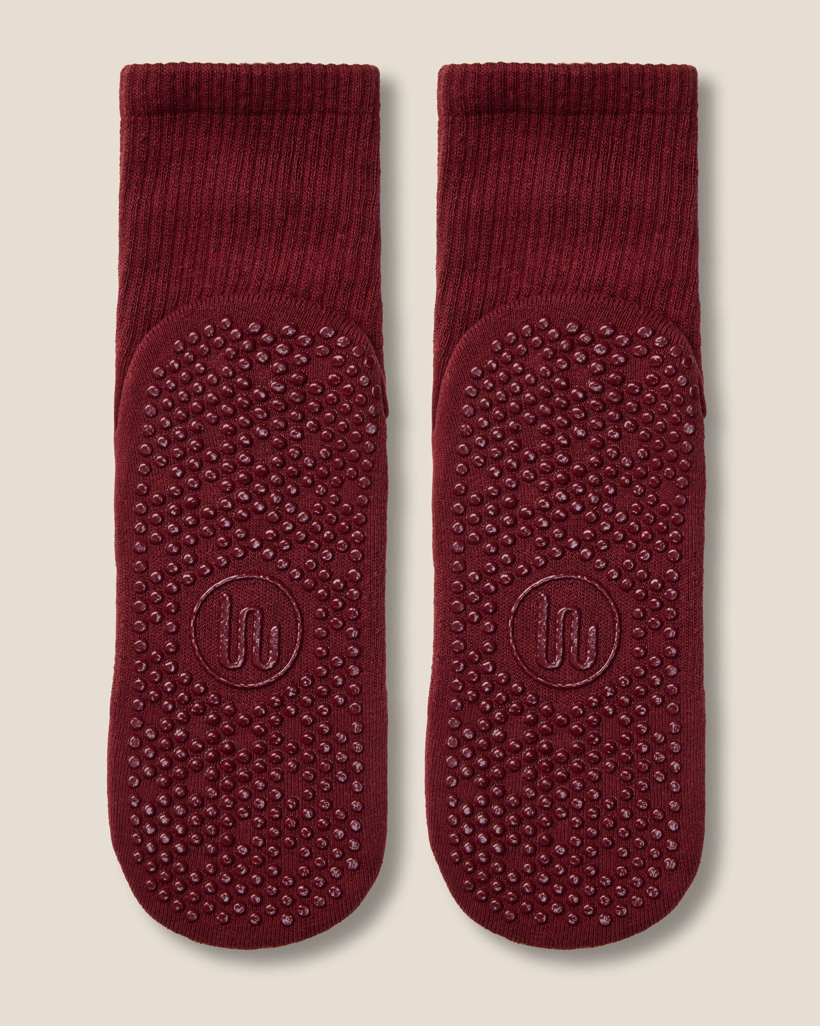 Crew Grip Socks - Cabernet