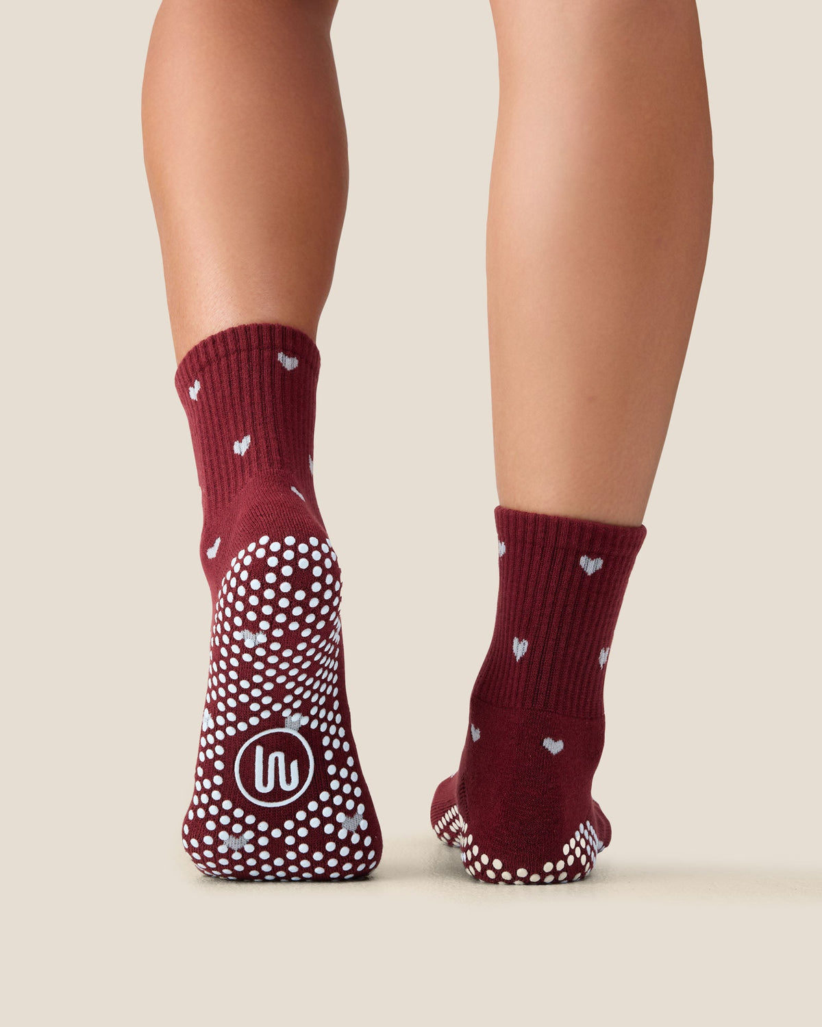 Crew Grip Socks - Love Me Cabernet