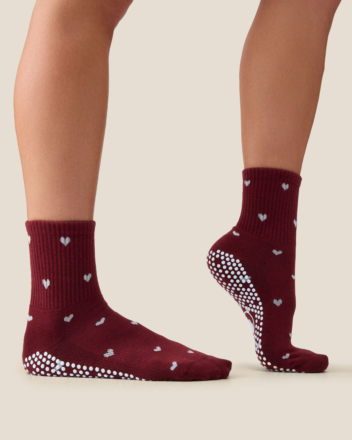 Crew Grip Socks - Love Me Cabernet