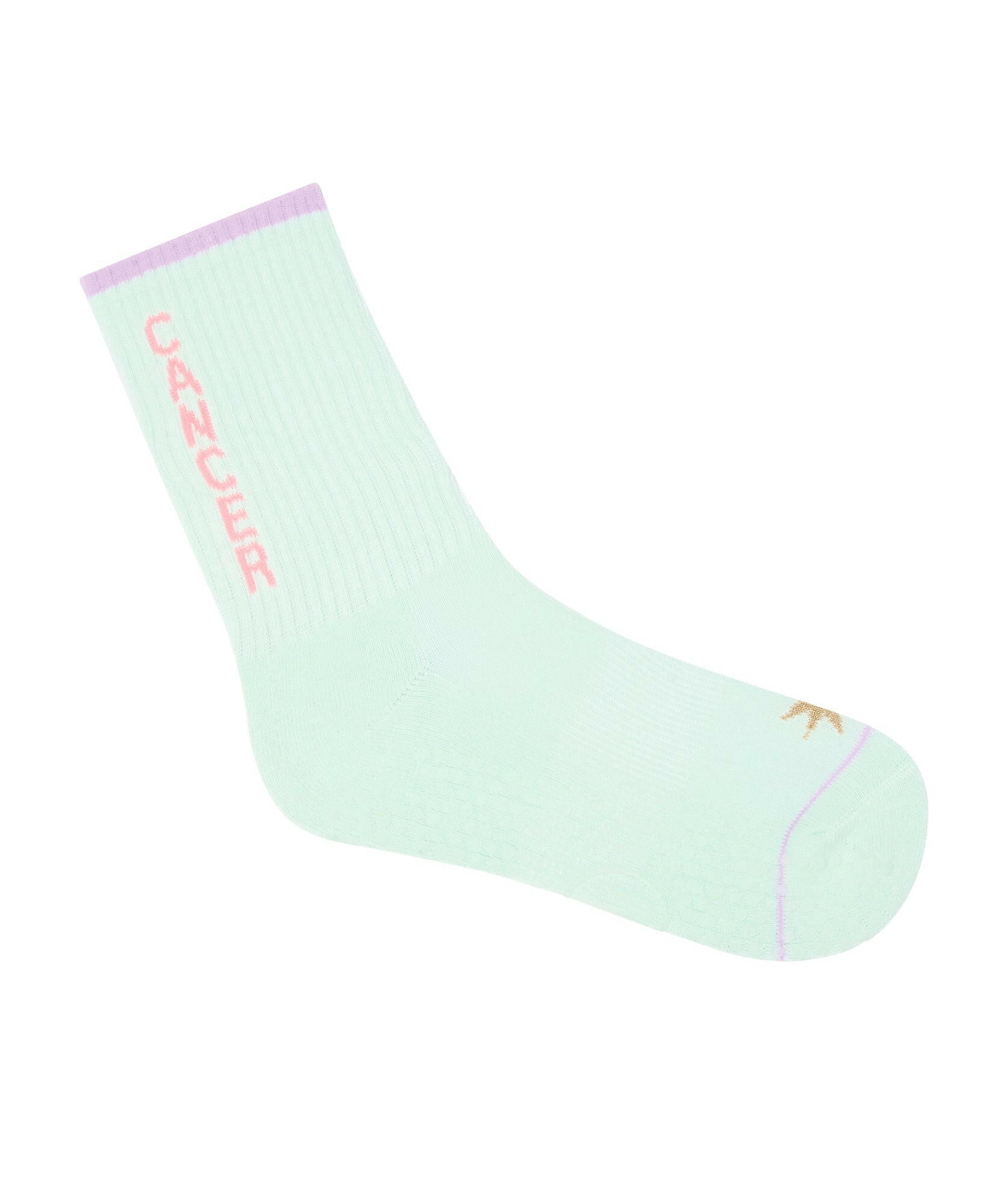 Crew Non Slip Grip Socks - Cancer.