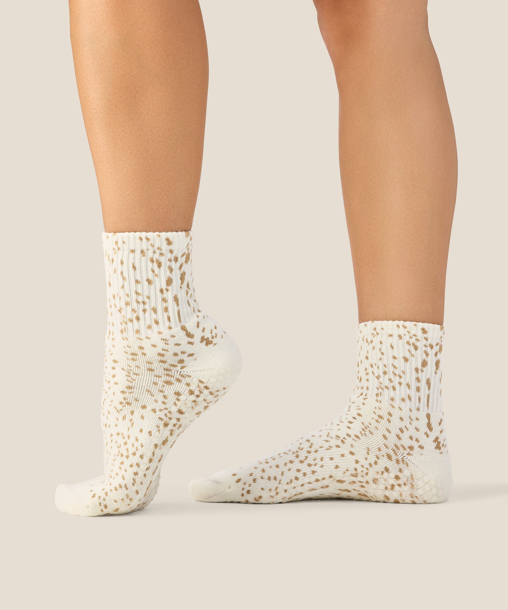Crew Grip Socks - Fawn Oat