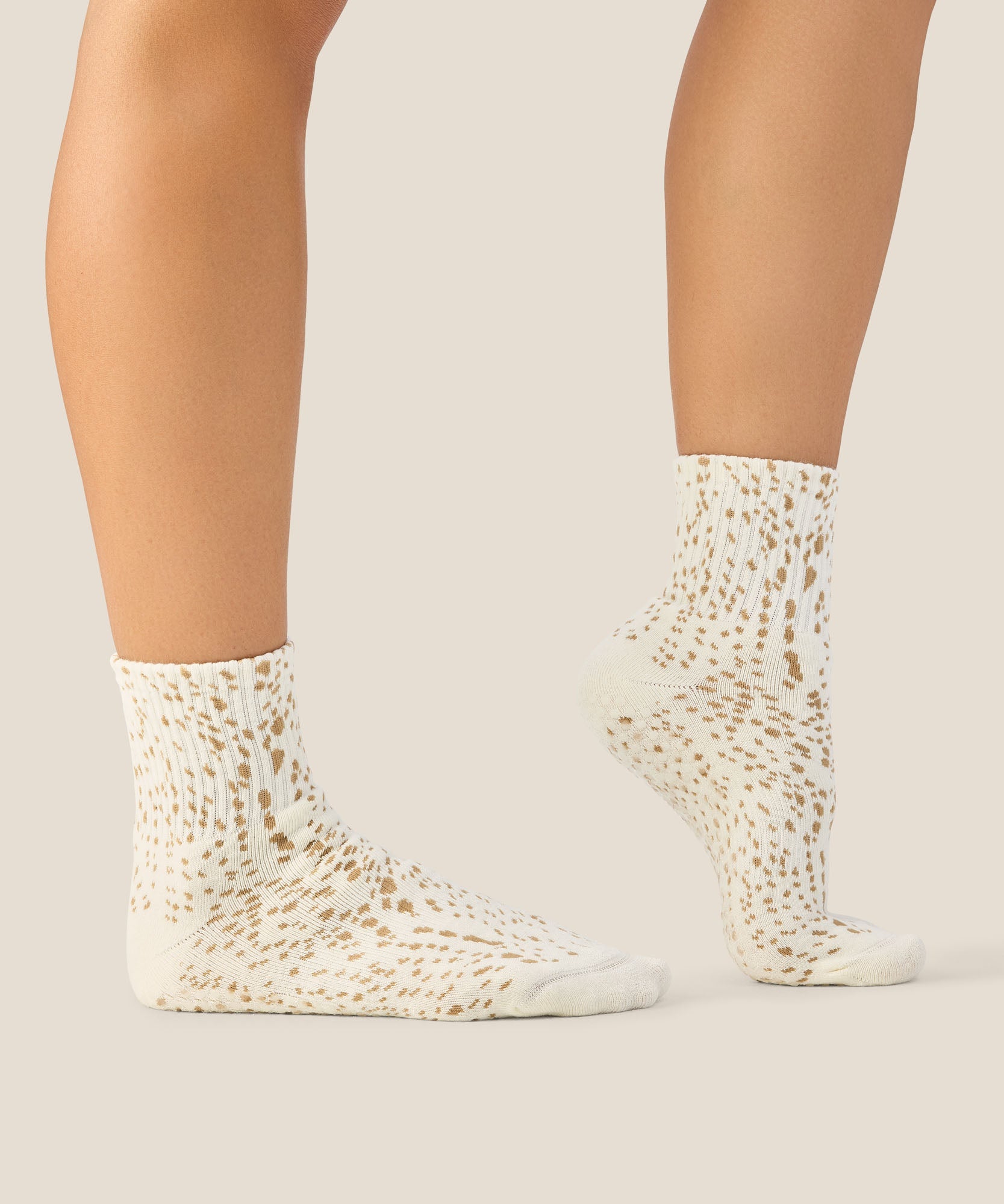 Crew Grip Socks - Fawn Oat