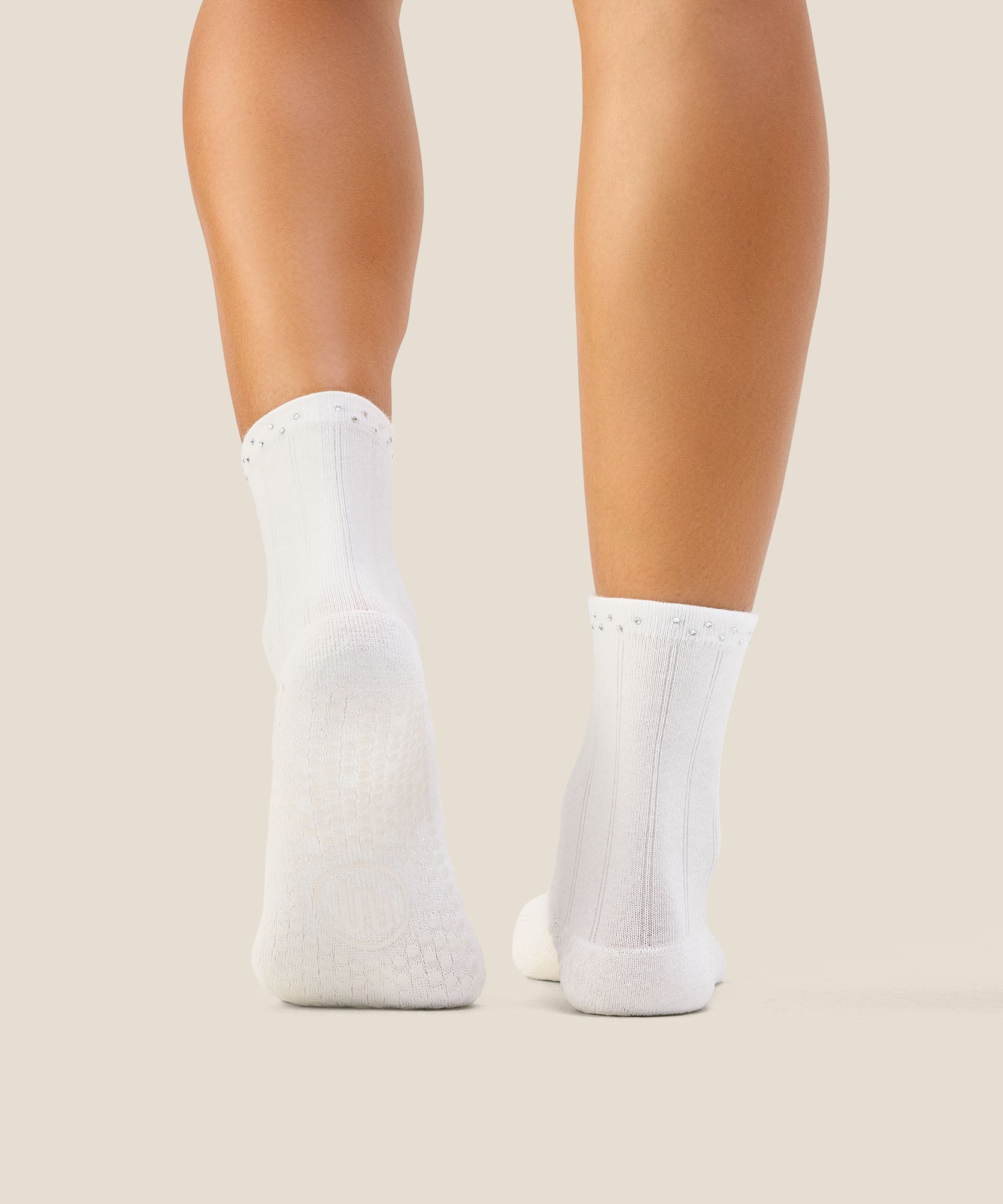 Crew Grip Socks - Gem Ivory