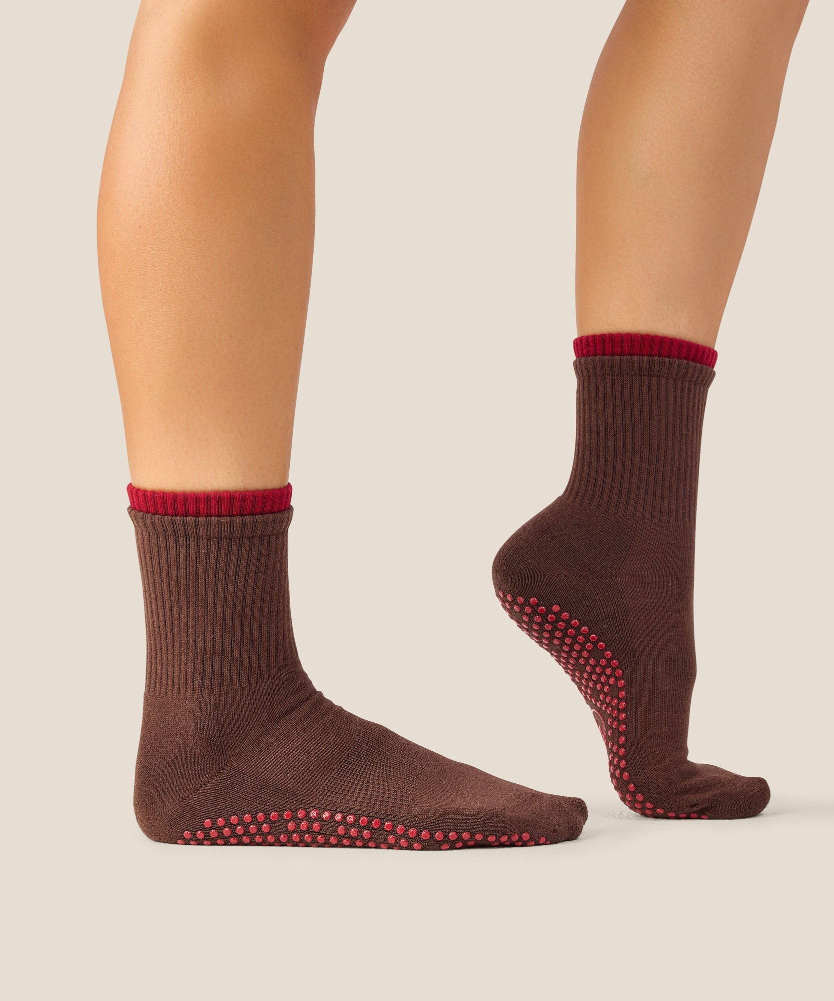 Crew Grip Socks - Layer Espresso