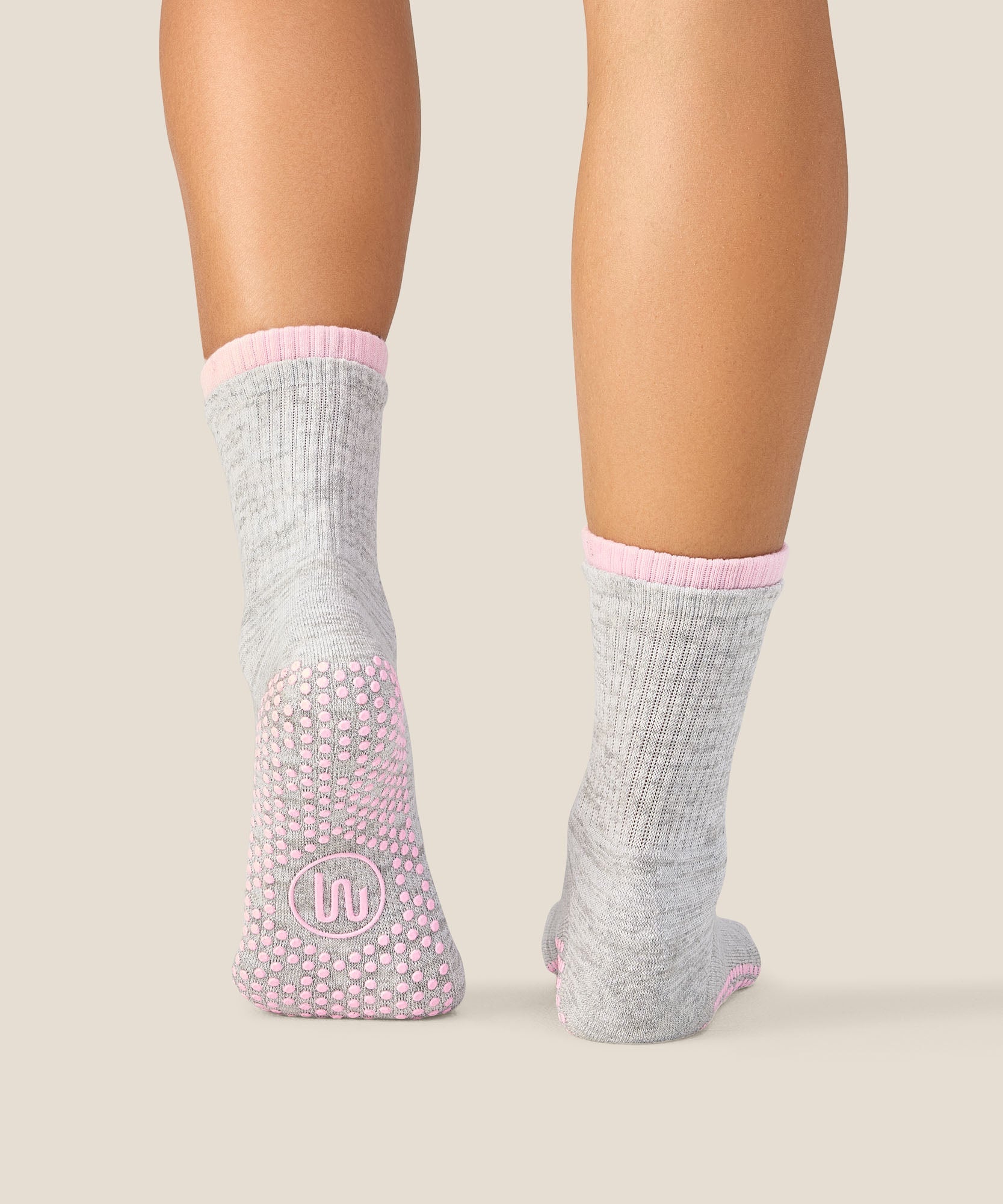 Crew Grip Socks - Layer Grey