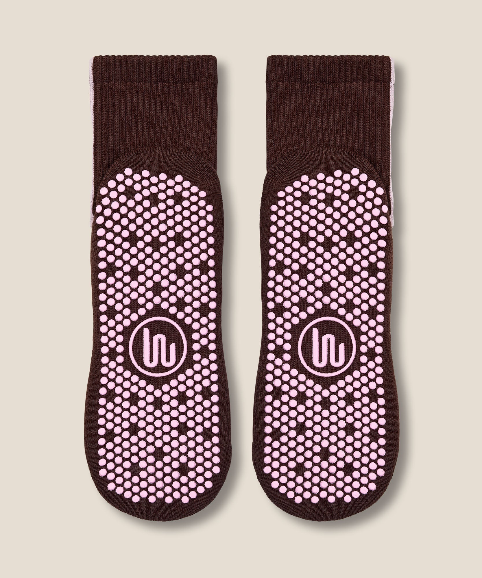 Crew Grip Socks - Racer Espresso