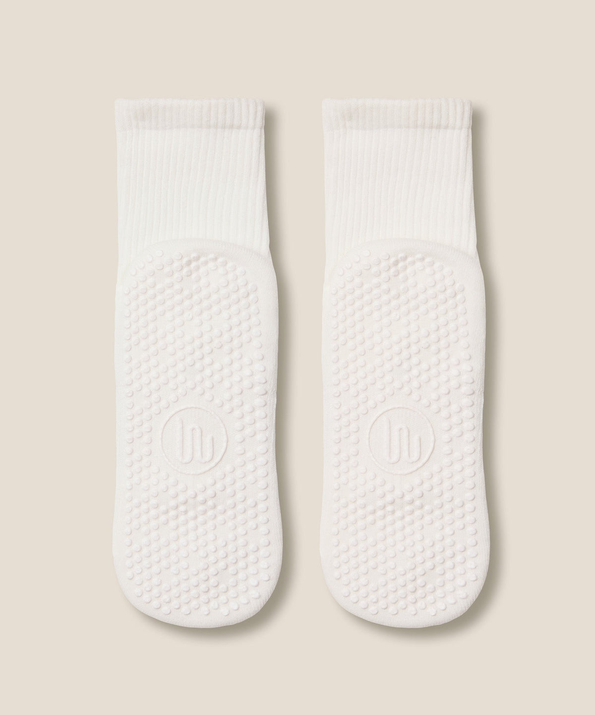 Crew Grip Socks - Ivory