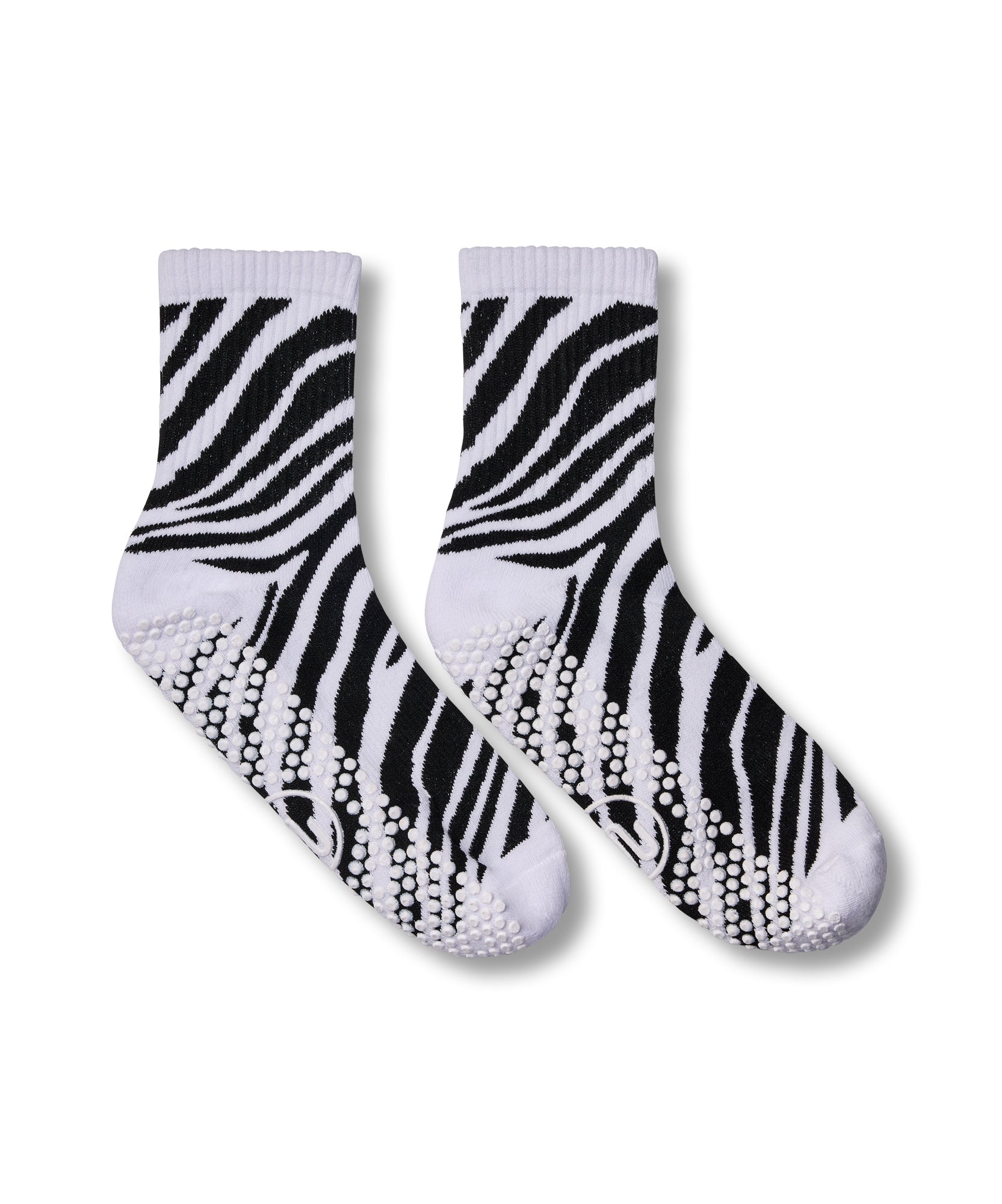 Crew Non Slip Grip Socks - Savanna Stripes
