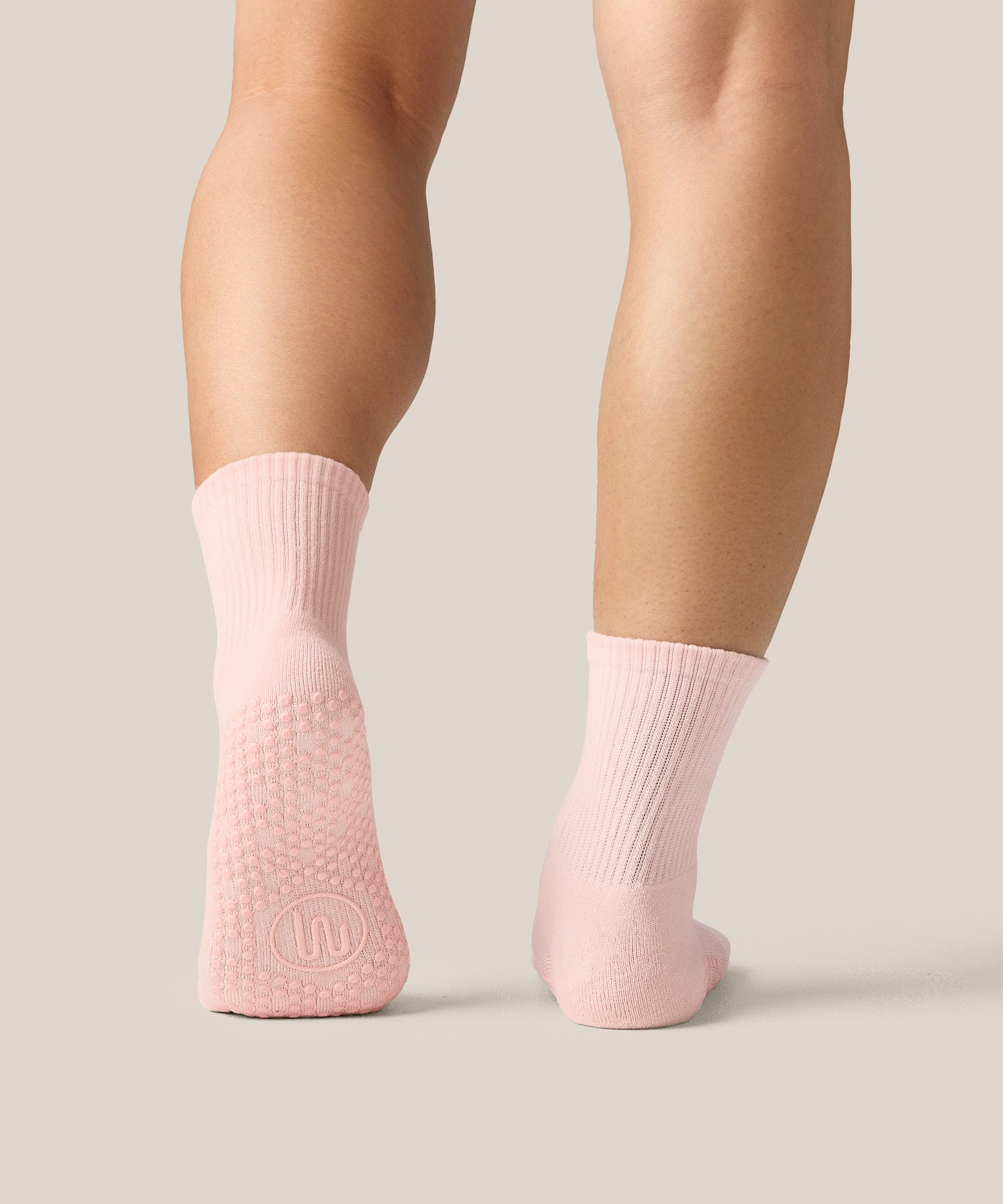 Crew Grip Socks - Sweet Pink